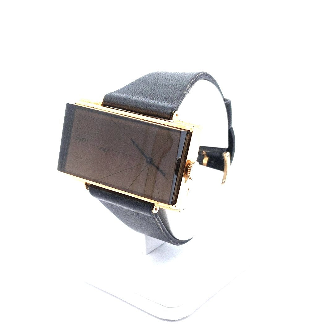 Estate $250 Royal Dyansty Manual Wind 1970s Rectangular Watch