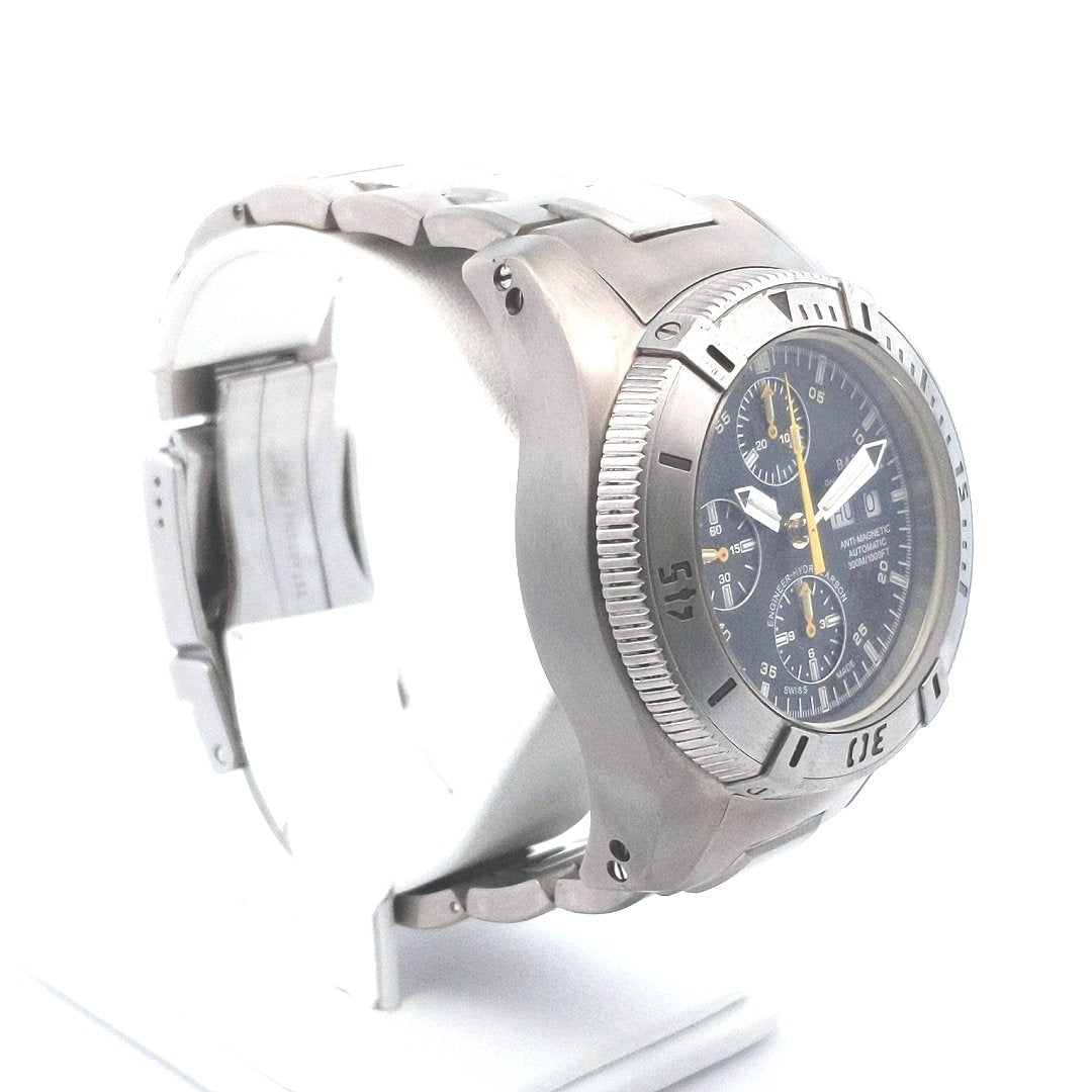 Estate Stainless Steel Ball Engineer Hydrocarbon Chronograph Automatic Watch