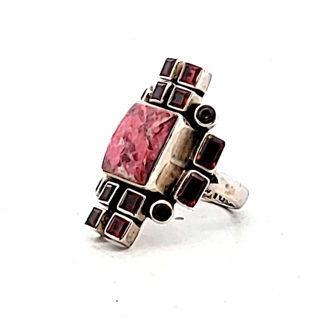 Amazing Nicky Butler Sterling Silver Fabulous Multi-Stone Ring