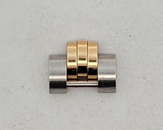 Genuine Rolex 18K Yellow Gold & Stainless Steel 10mm Ladies Watch Link