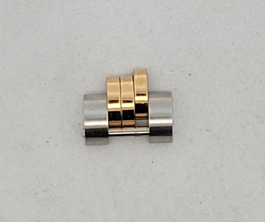 Genuine Rolex 18K Yellow Gold & Stainless Steel 10mm Ladies Watch Link