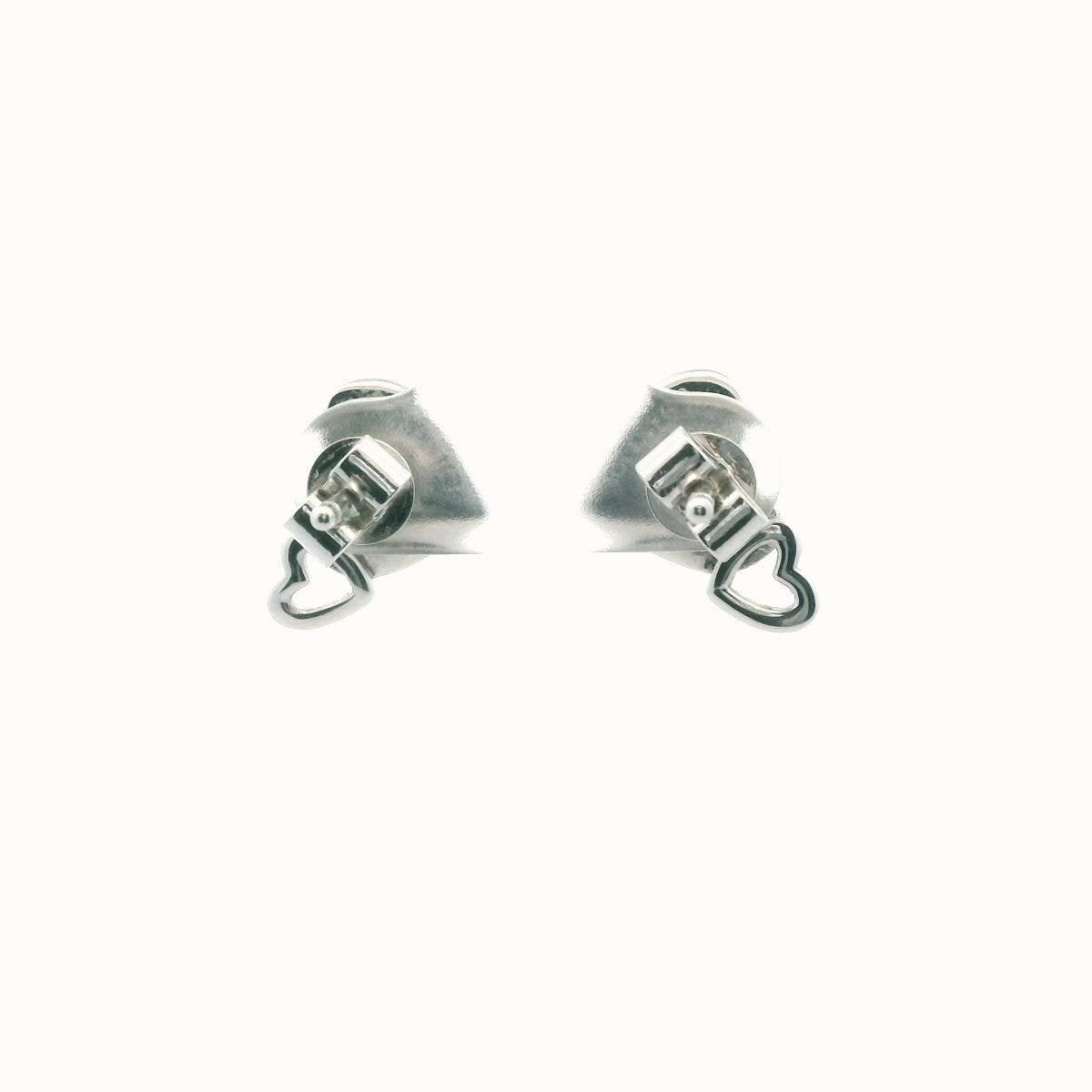 Charriol Sterling Silver Heart Earrings