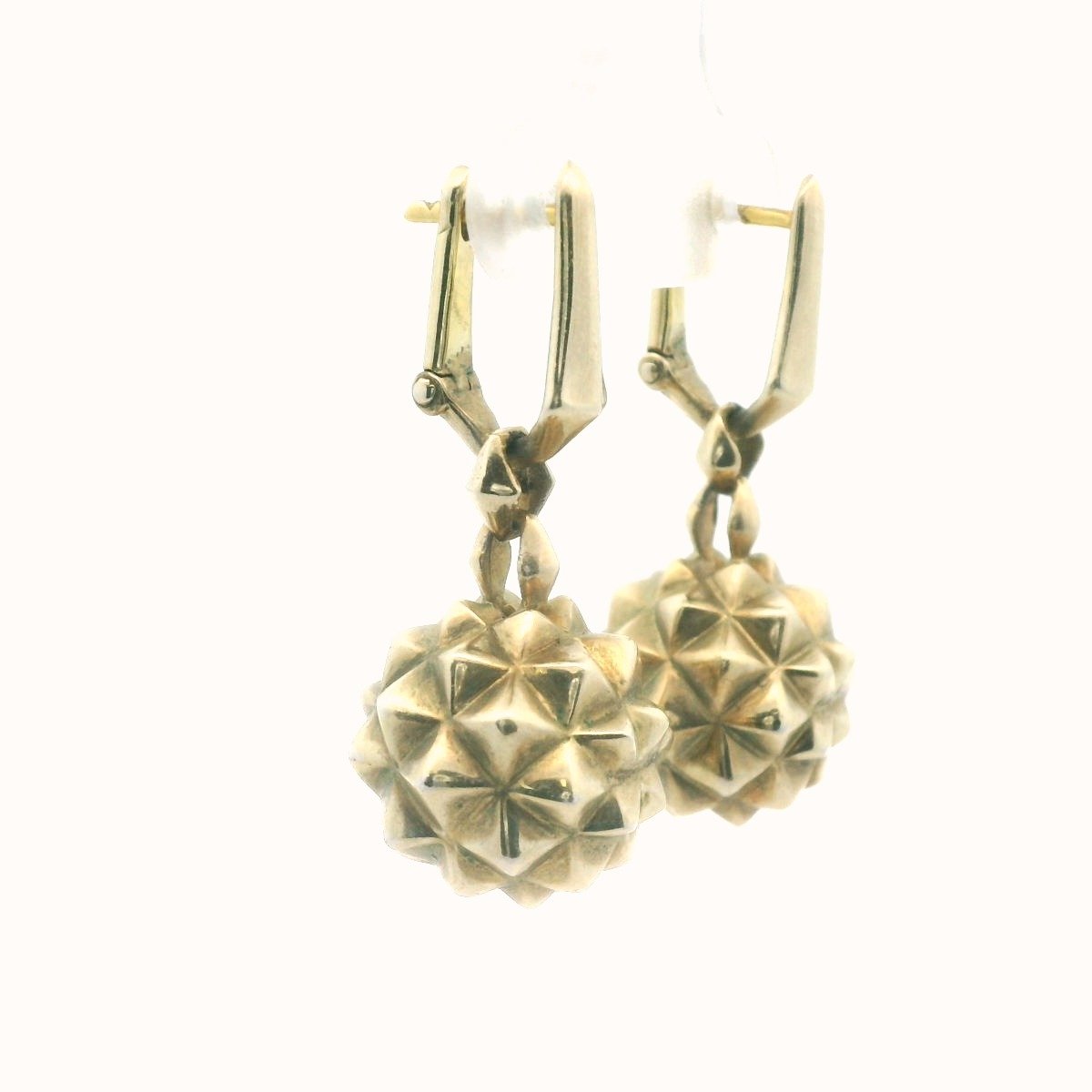 Stephen Webster Gold Vermeil Sterling Superstud Ball Drop Earrings