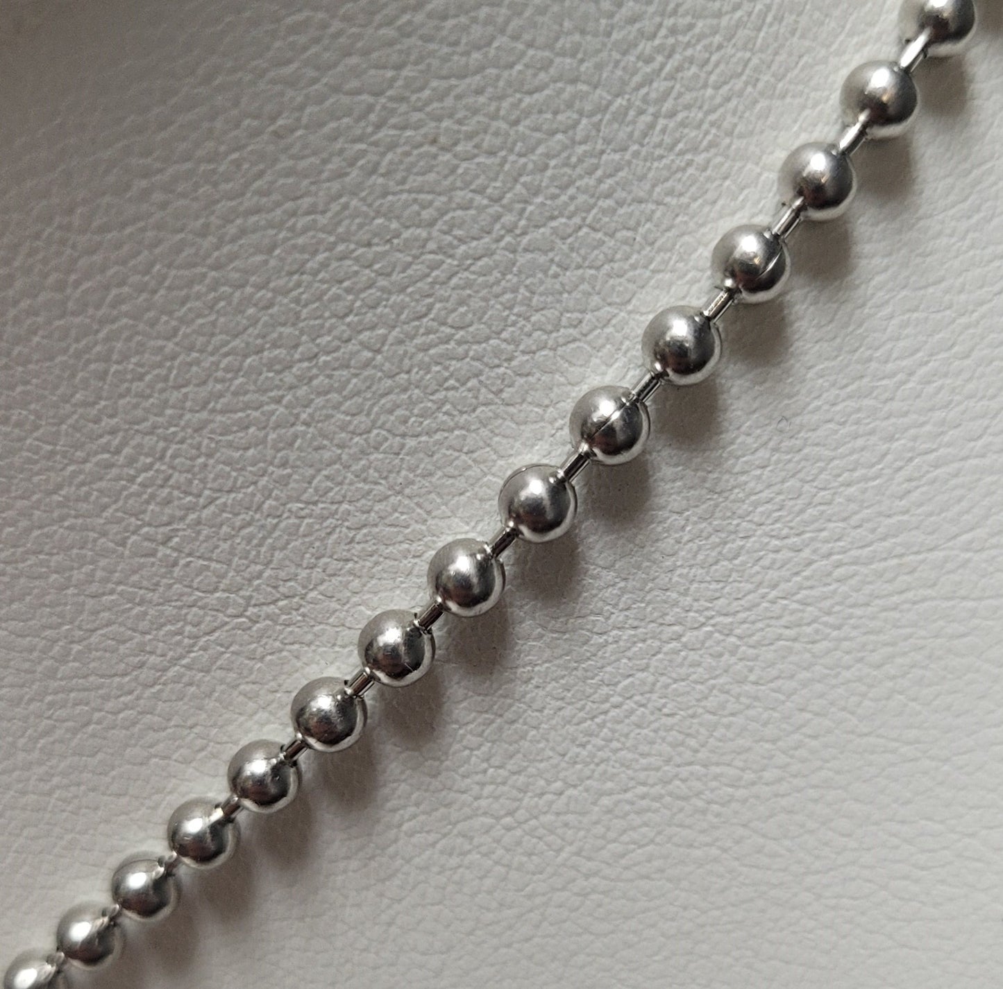 Scott Kay Sterling Silver Dog Tags Ball Chain Necklace