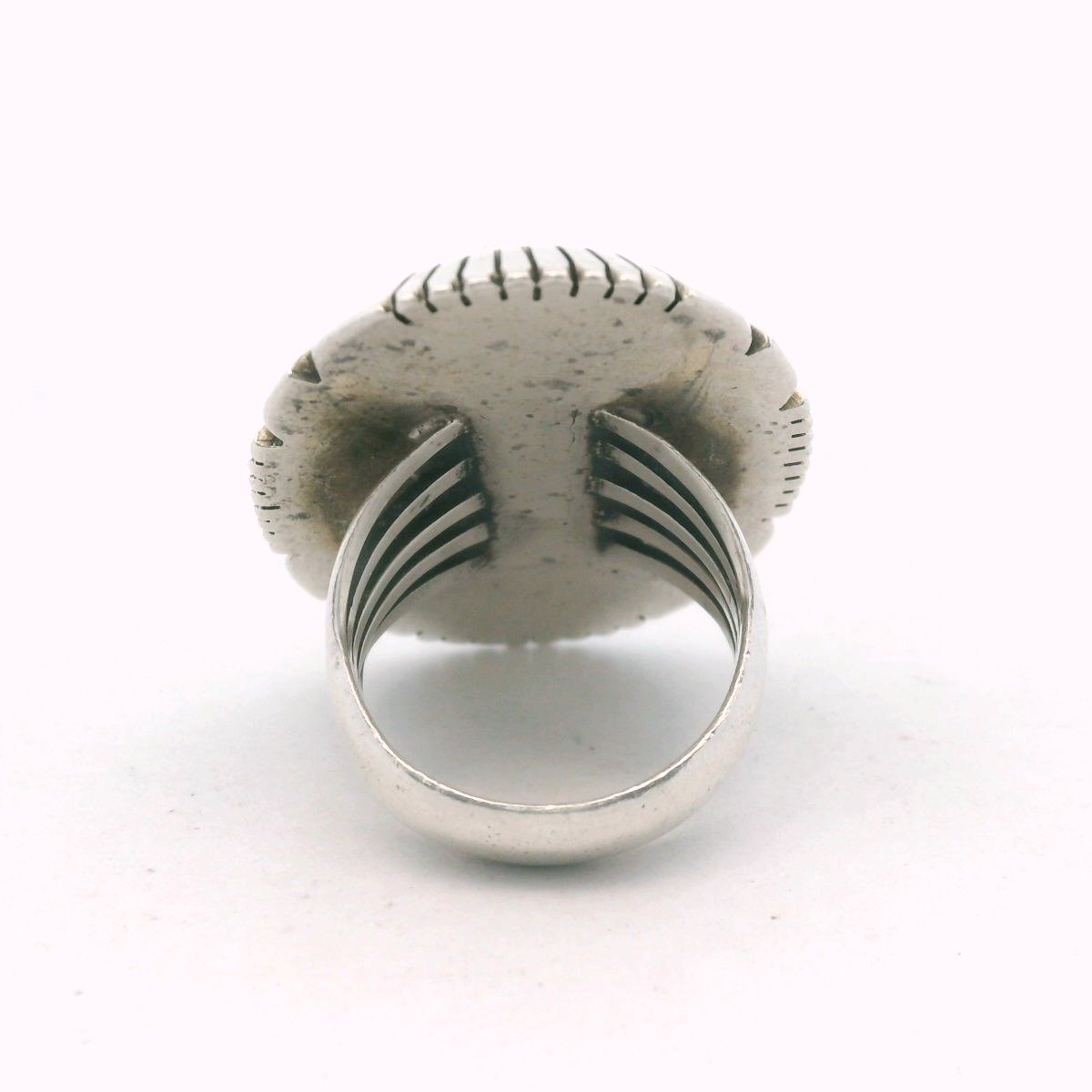 G. Nelson Sterling Silver Navajo Turquoise Ring