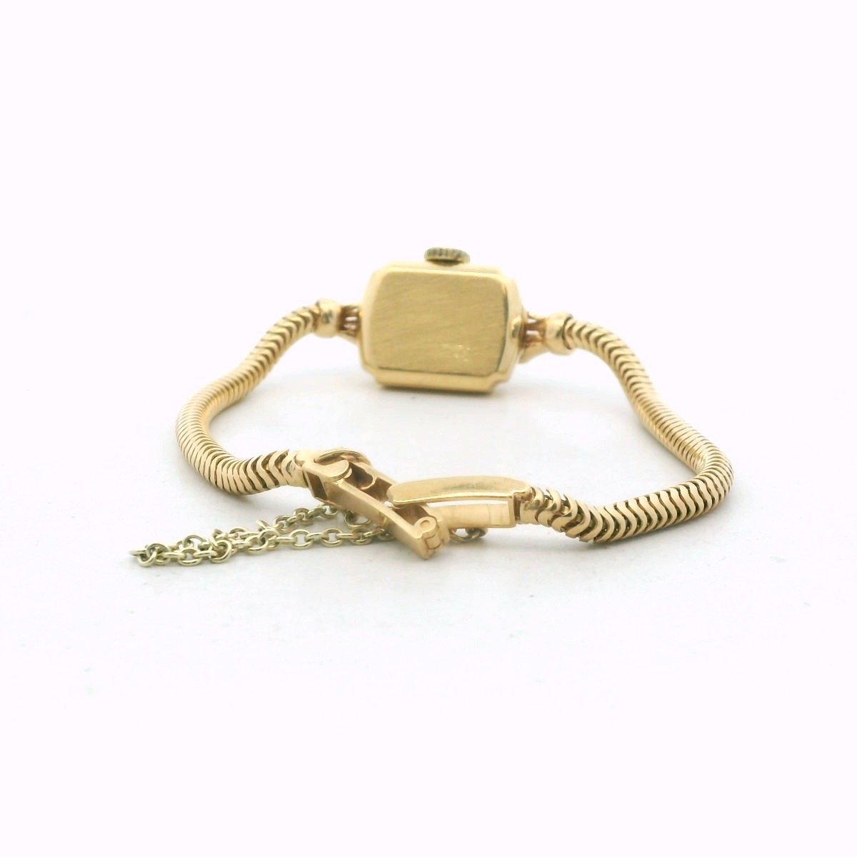 Vintage Rolex 18K Yellow Gold Manual Wind Watch