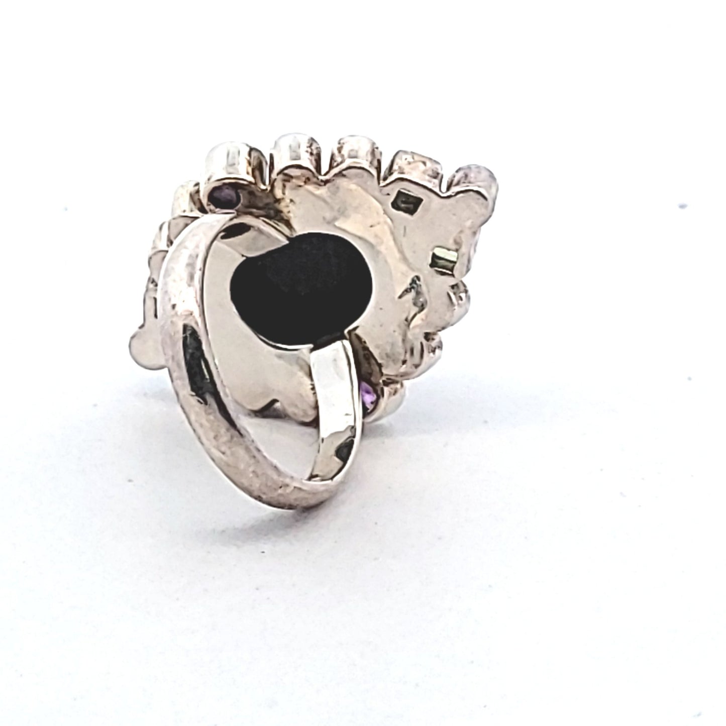 Nickey Butler Sterling Silver Fabulous Multi-Stone Ring