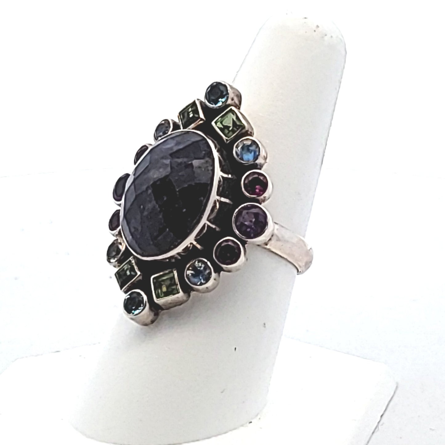 Nickey Butler Sterling Silver Fabulous Multi-Stone Ring