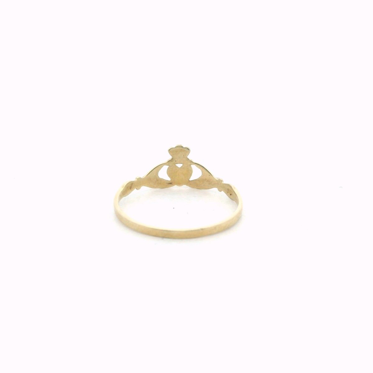 10K Yellow Gold Claddagh Ring