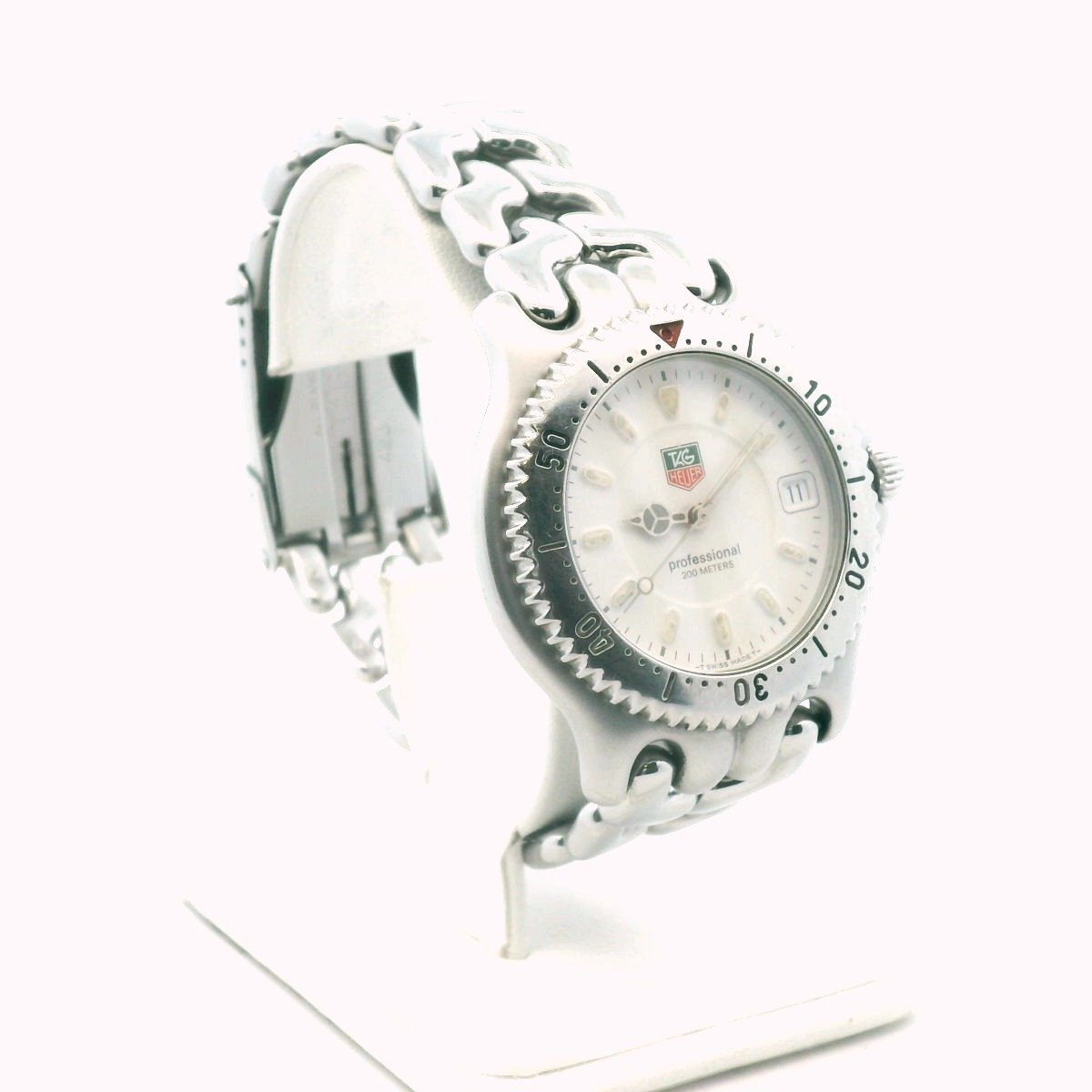 Tag Heuer White Dial Stainless Steel Quartz Watch