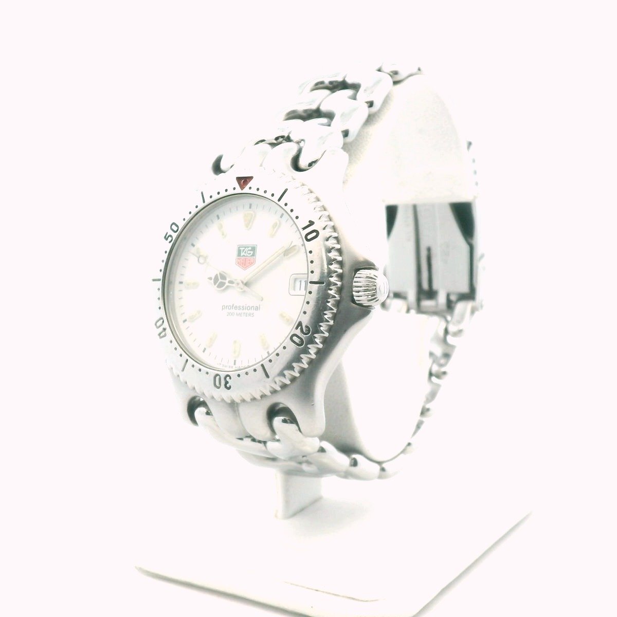 Tag Heuer White Dial Stainless Steel Quartz Watch