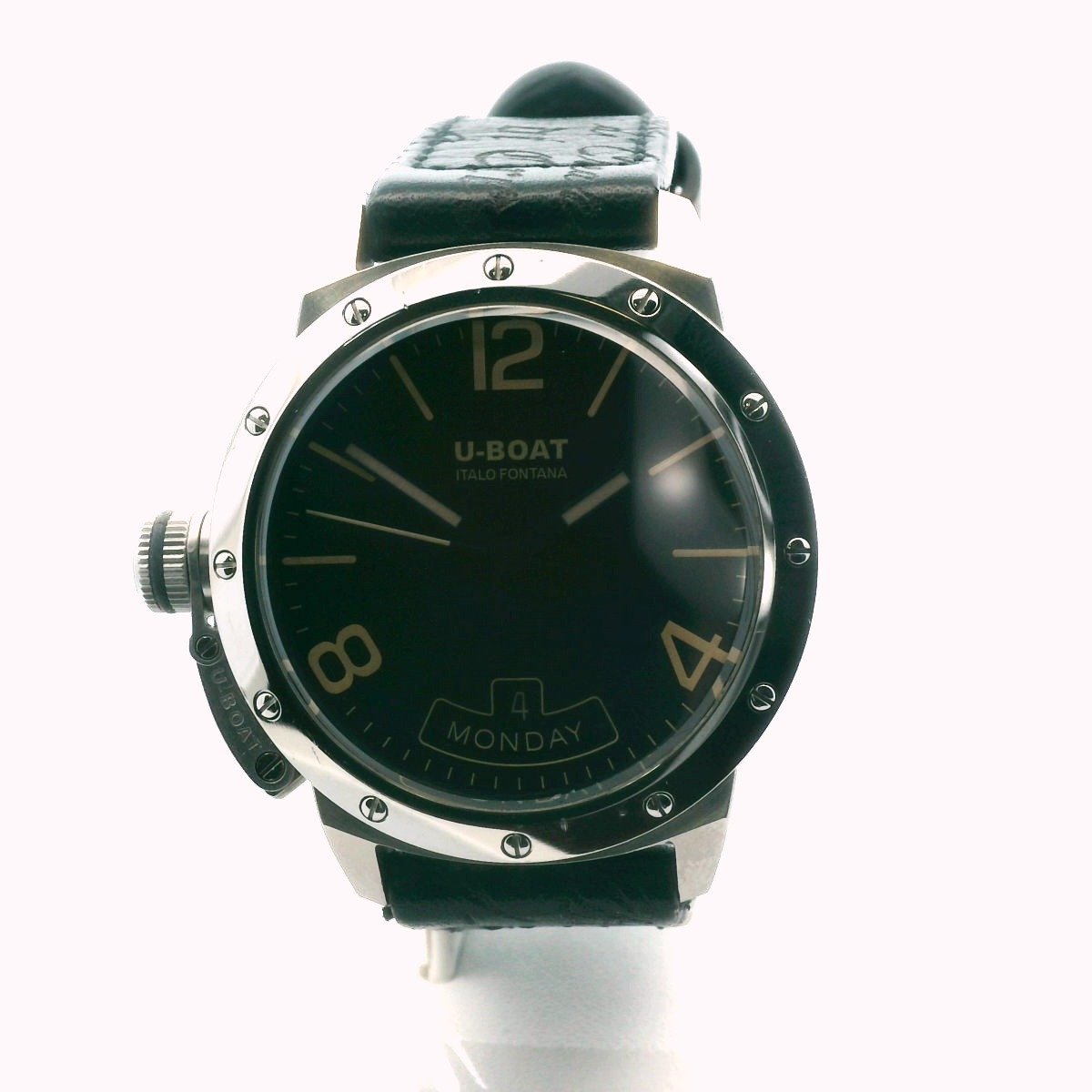 U-Boat 5890 Day/Date Italo Fontana Automatic Stainless Steel Watch