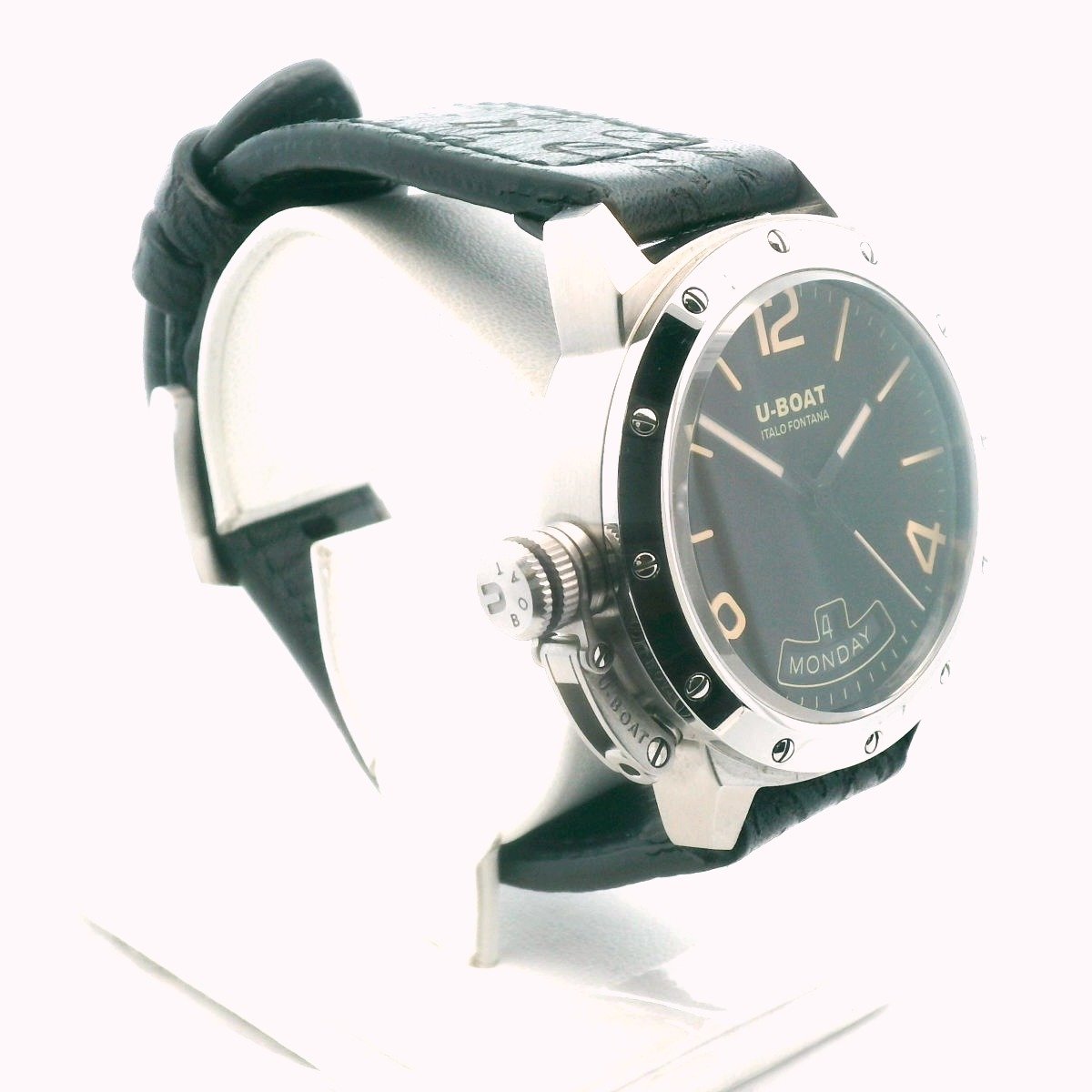 U-Boat 5890 Day/Date Italo Fontana Automatic Stainless Steel Watch