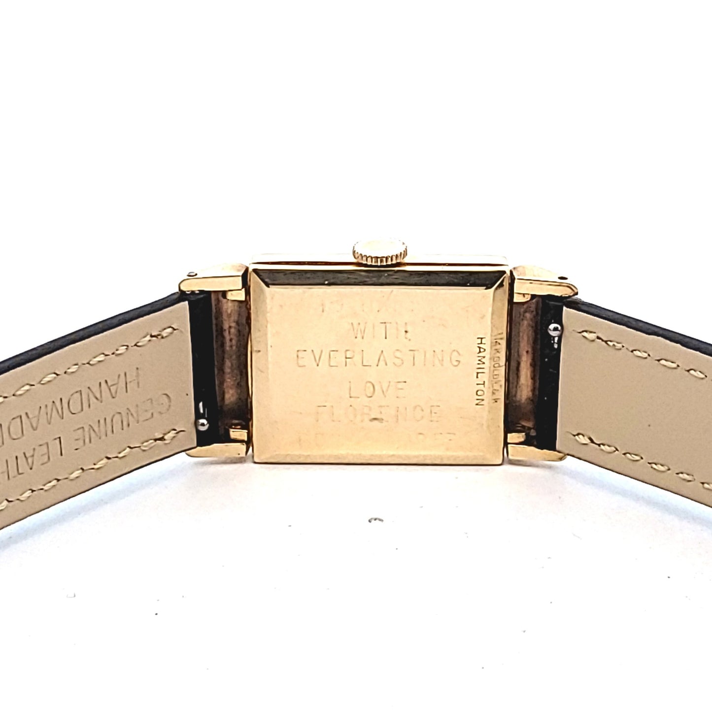 Vintage Hamilton 14K Yellow Gold Caliber #982 Barton Watch