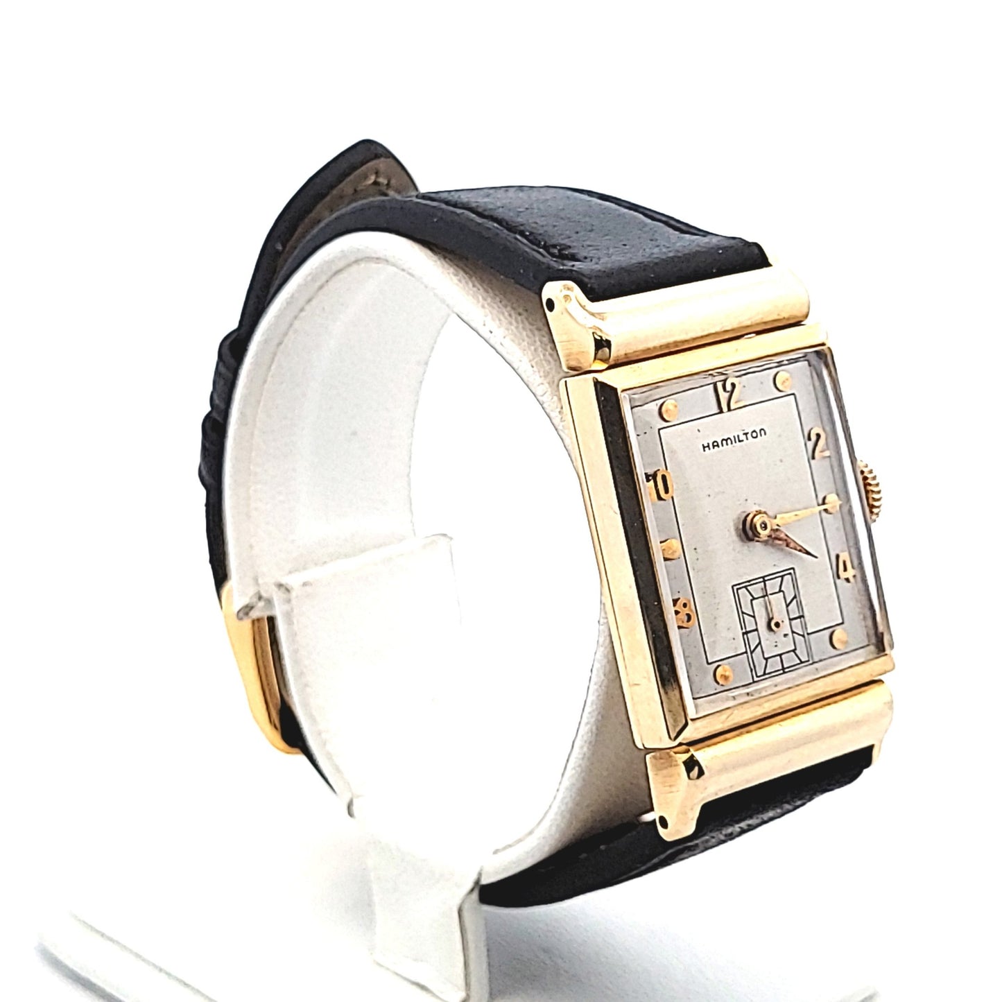 Vintage Hamilton 14K Yellow Gold Caliber #982 Barton Watch