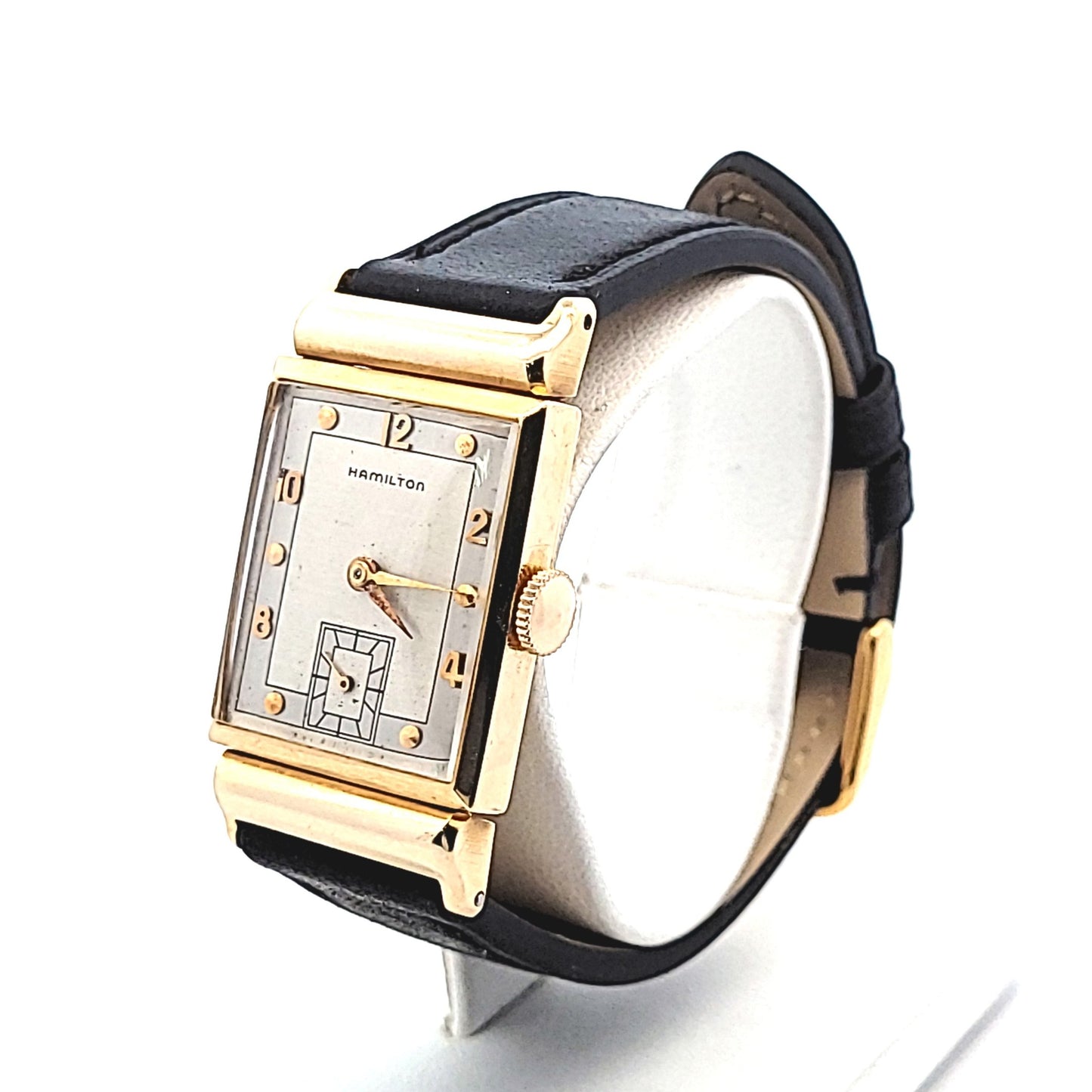 Vintage Hamilton 14K Yellow Gold Caliber #982 Barton Watch