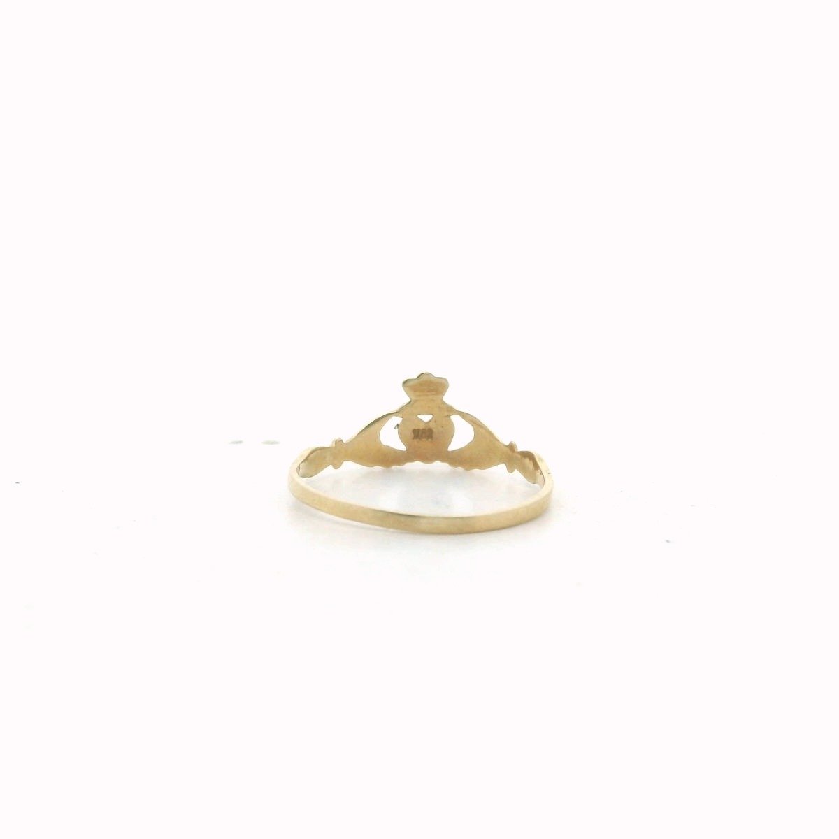 10K Yellow Gold Claddagh Ring