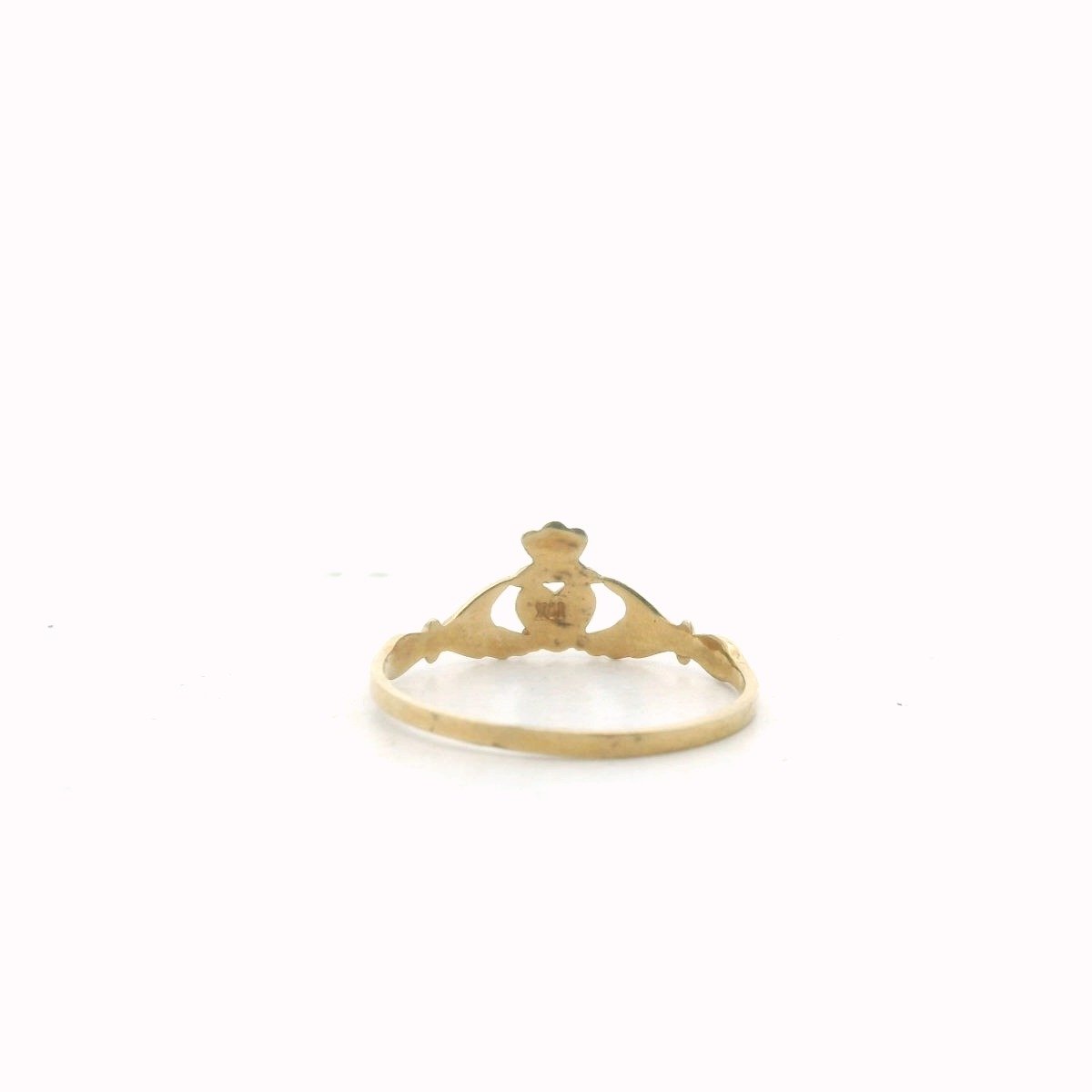 10K Yellow Gold Claddagh Ring