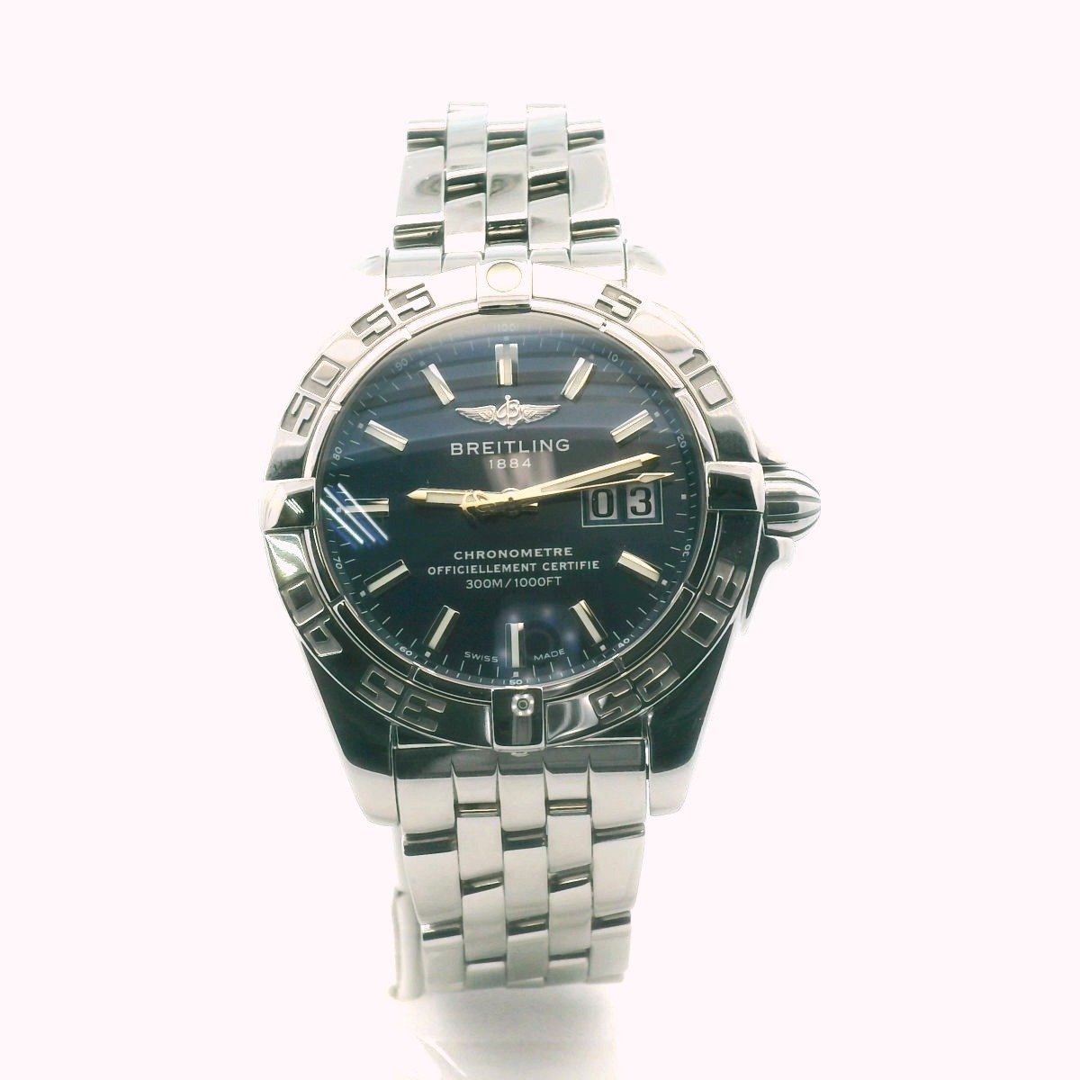 Breitling A49350 Galactic 41 Stainless Steel Automatic Watch