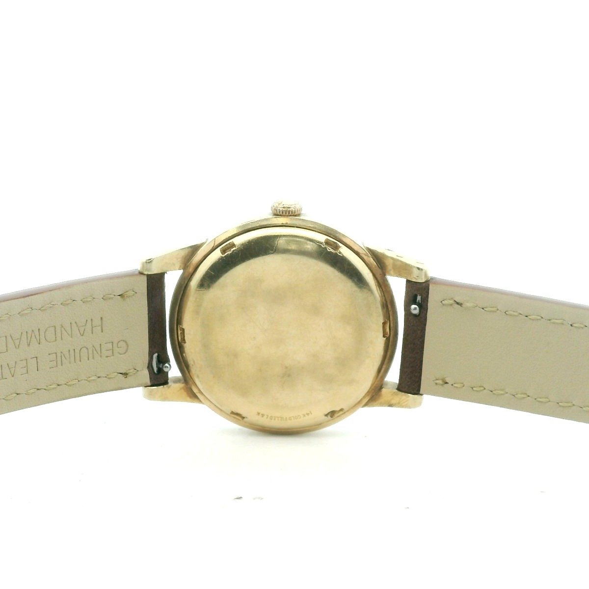 Omega 4134 14K Gold Filled Seamaster Automatic Bumper Watch