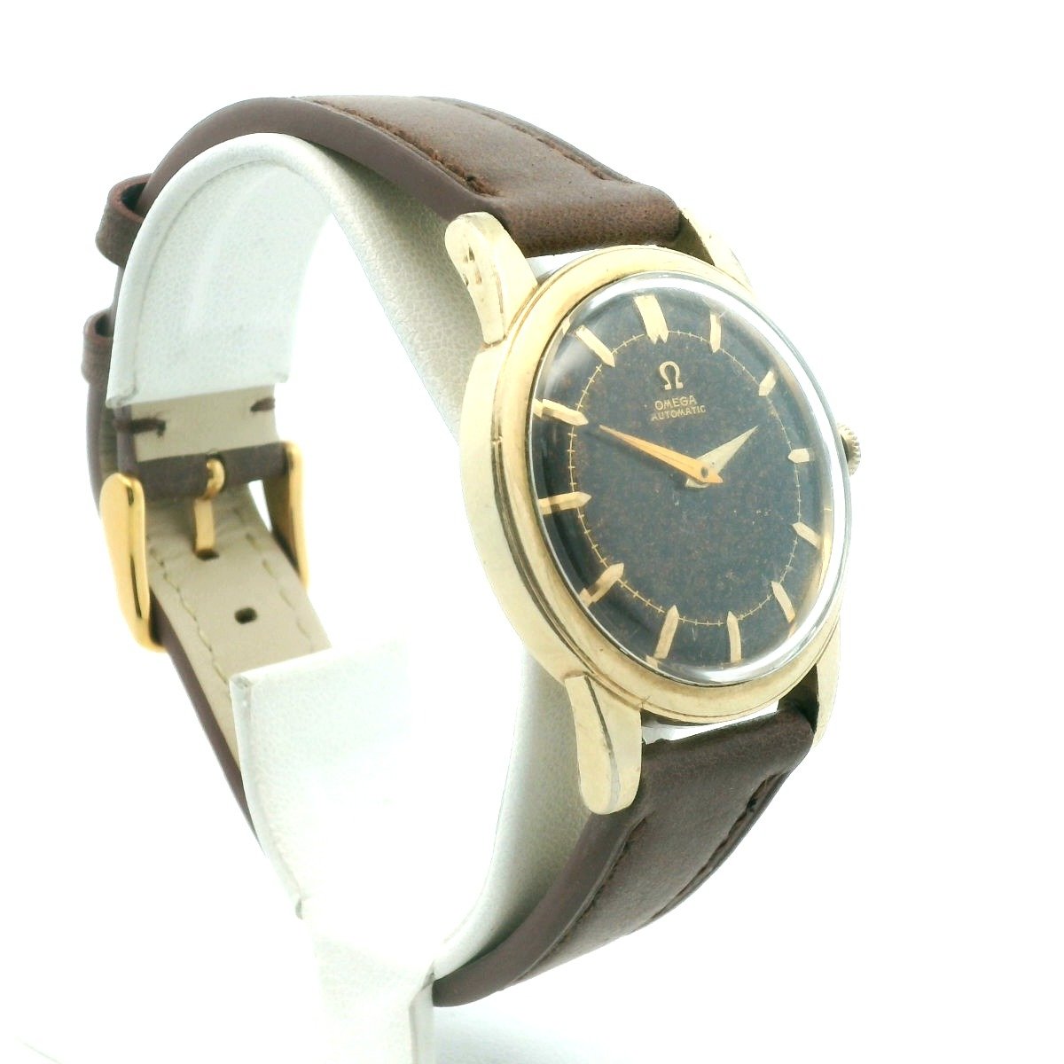Omega 4134 14K Gold Filled Seamaster Automatic Bumper Watch
