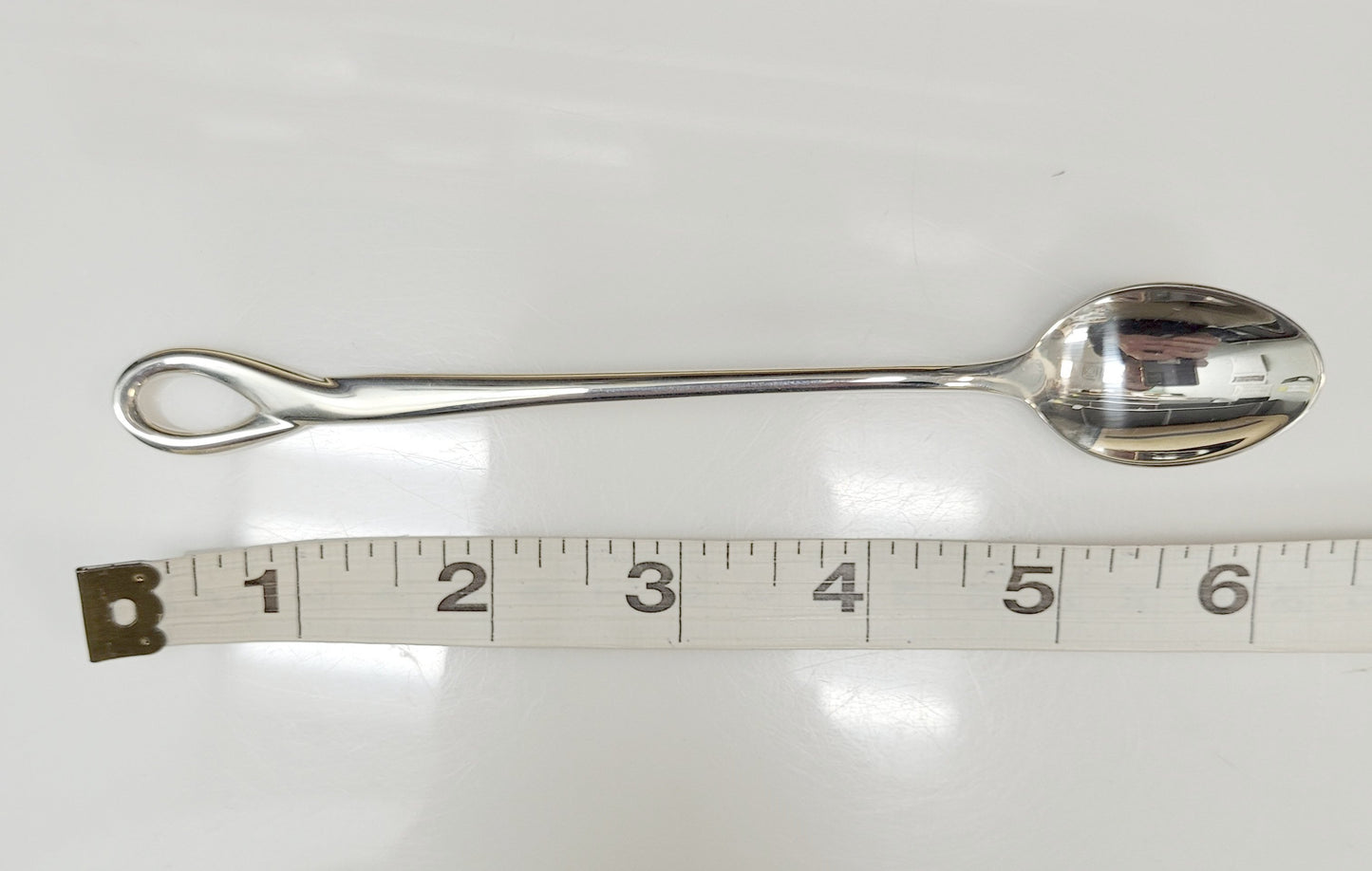 Designer $160 Sterling Tiffany & Co. Elsa Peretti Padova Baby Spoon