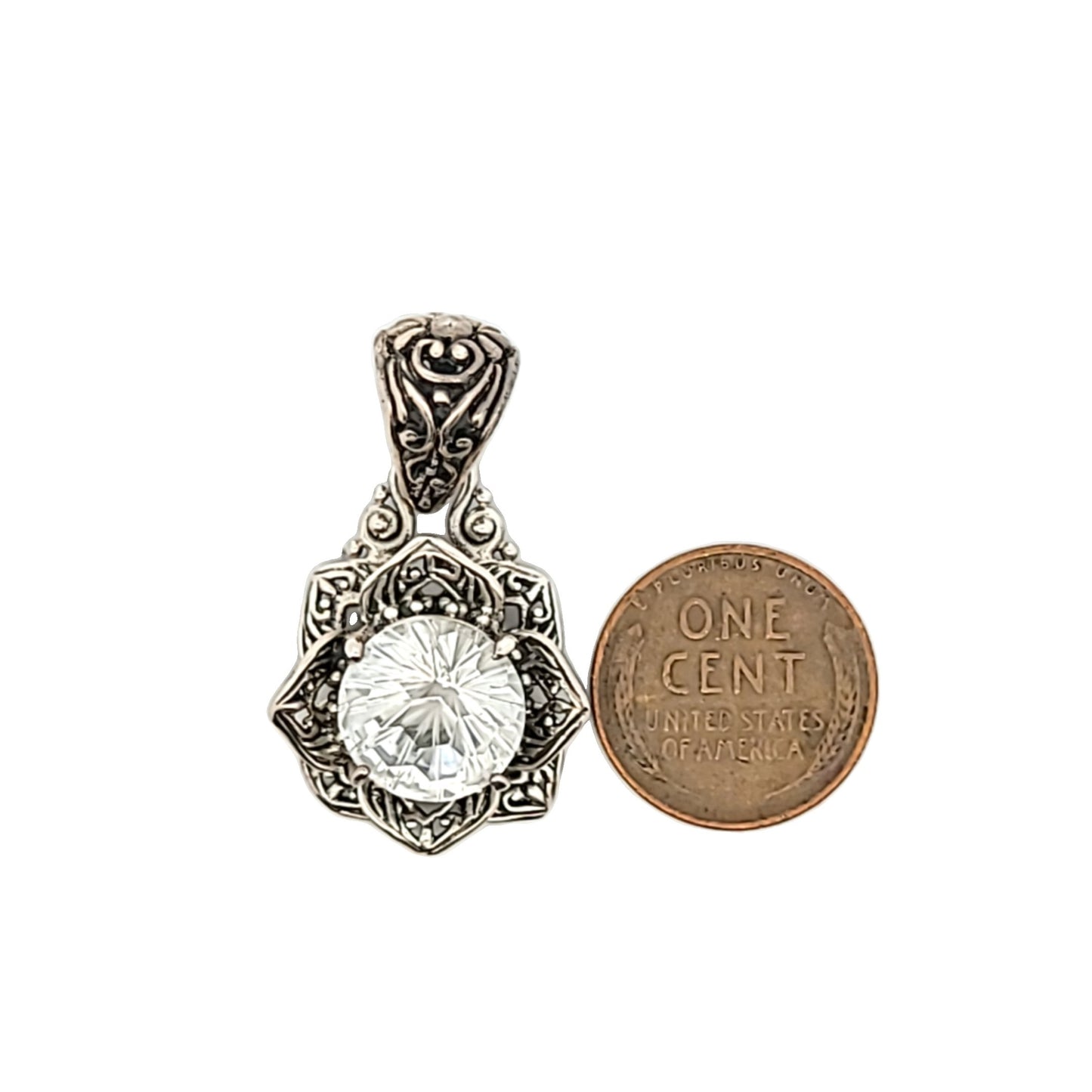 Sarda Sterling Silver Quartz Pendant