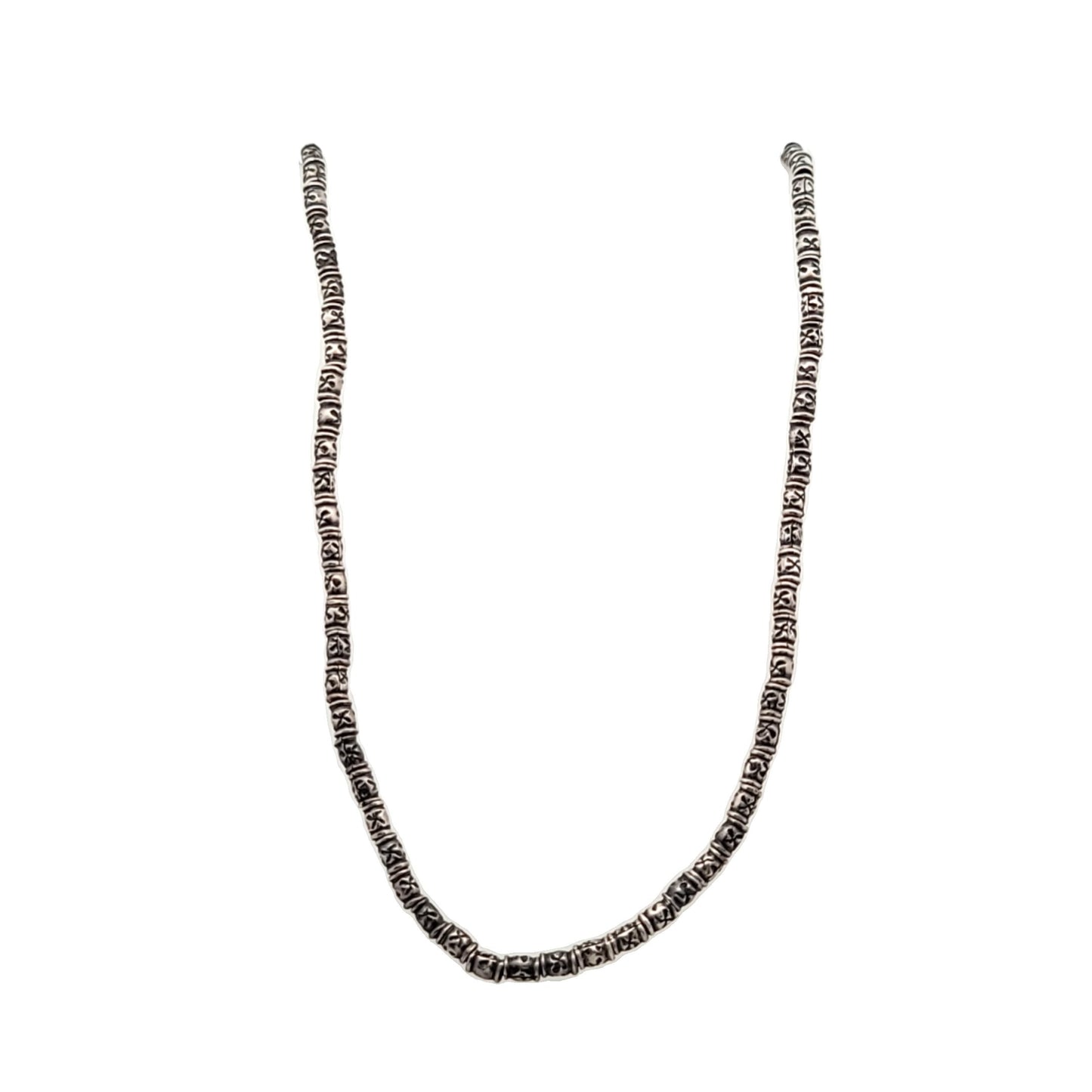 Bixby Sterling Silver & 18K Gold Circle Clasp Necklace