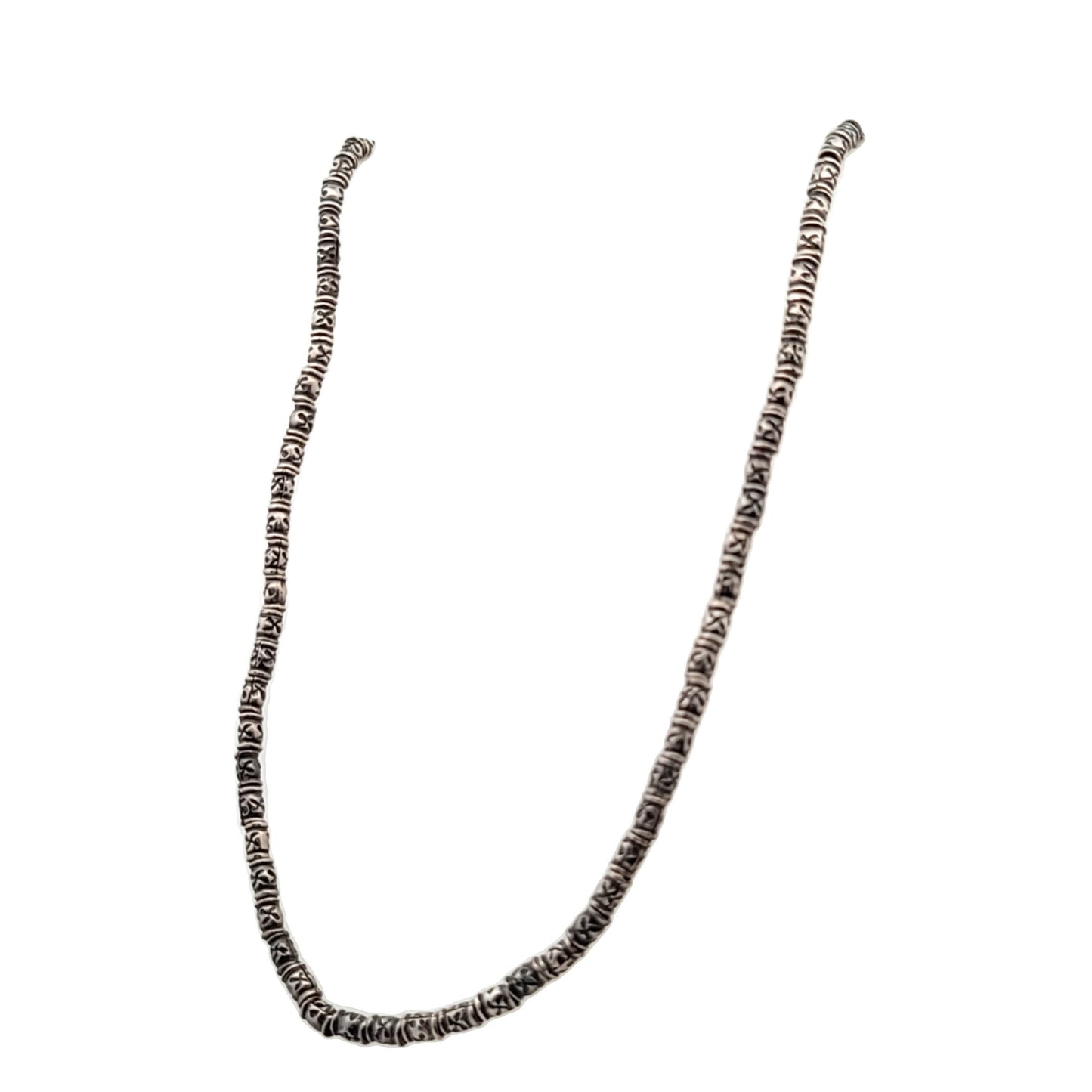Bixby Sterling Silver & 18K Gold Circle Clasp Necklace