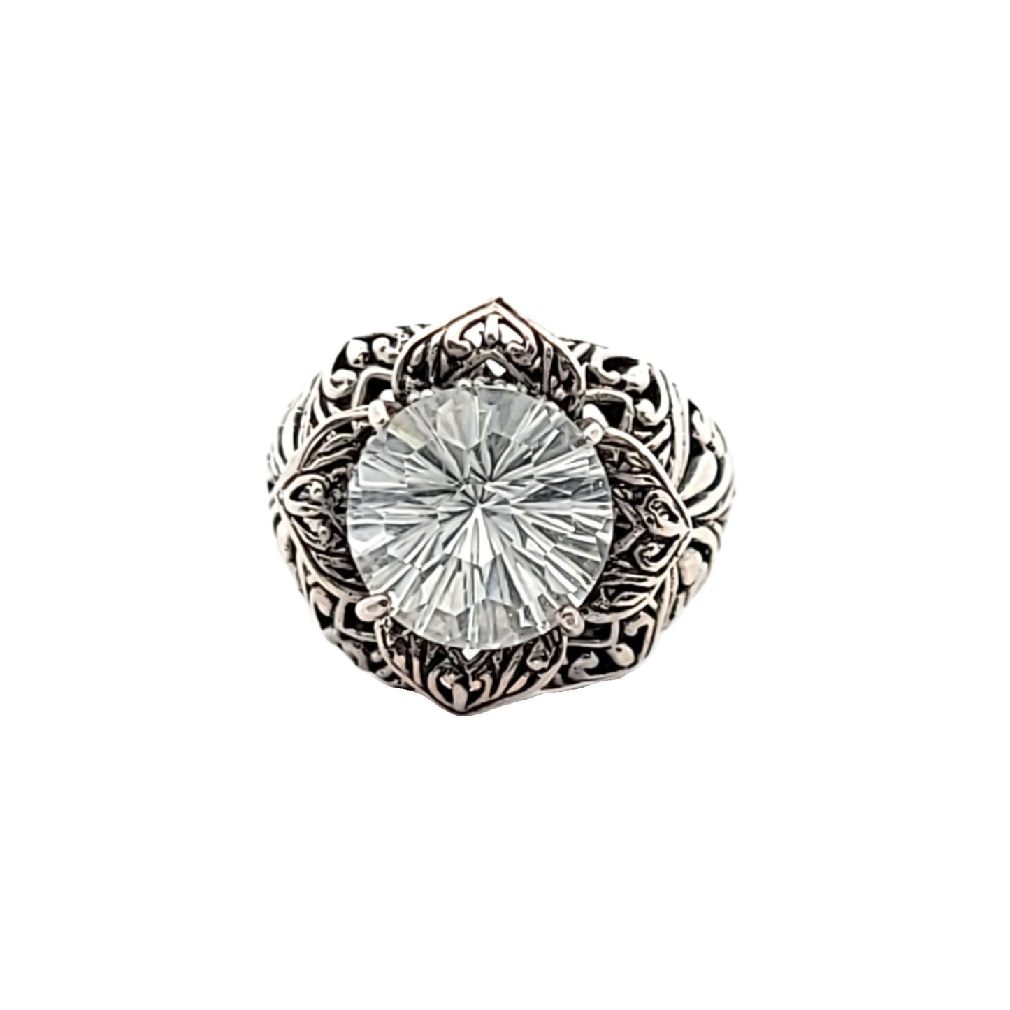 Sarda Sterling Silver Quartz Ring