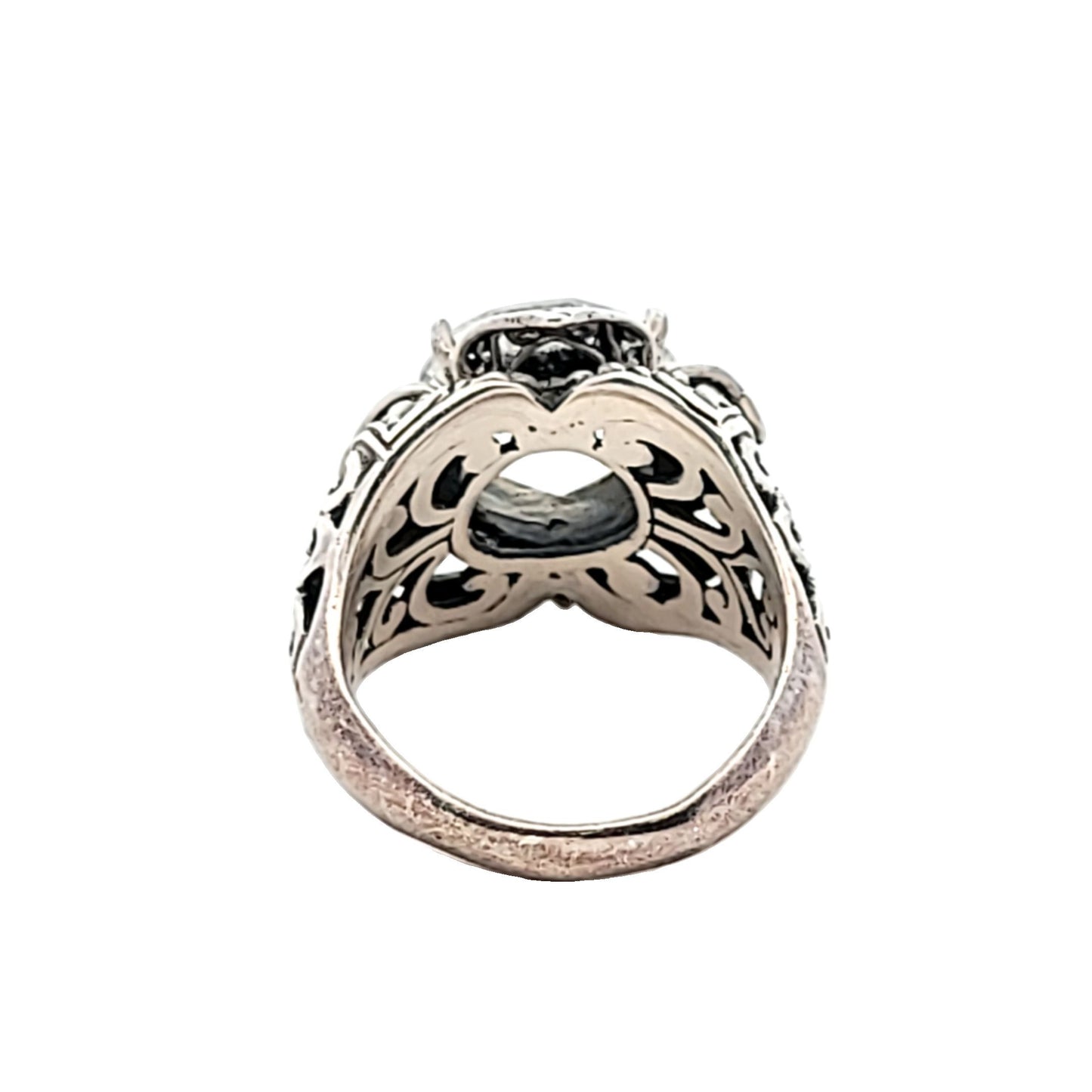 Sarda Sterling Silver Quartz Ring