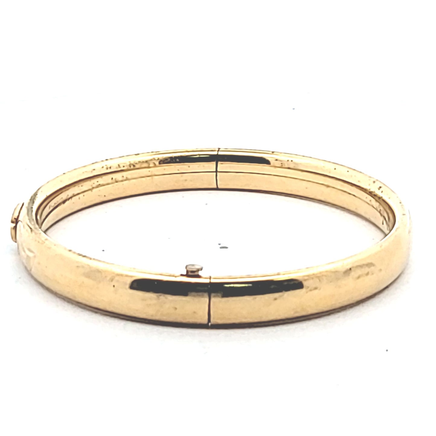 Harley Davidson 1/20 14K Gold Filled Hinged Bangle