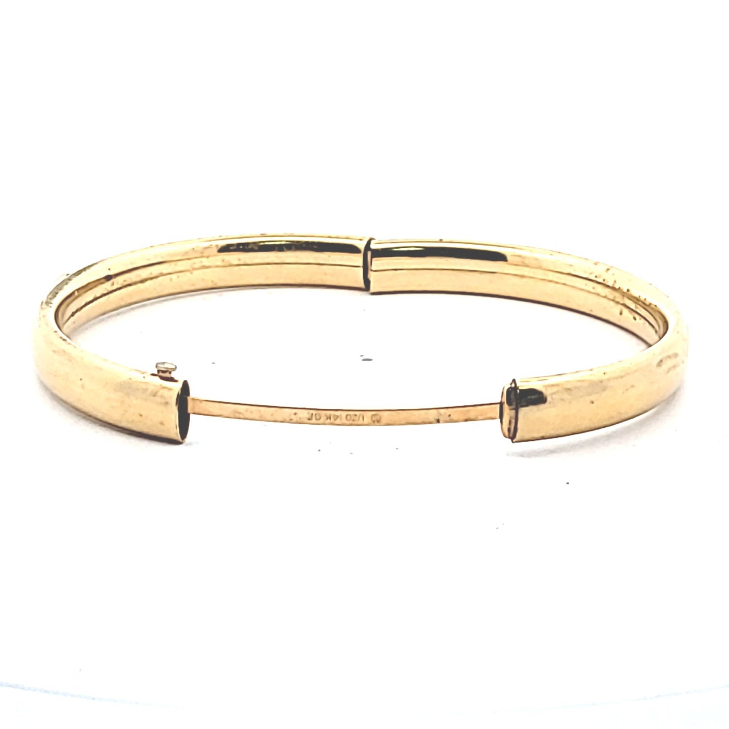 Harley Davidson 1/20 14K Gold Filled Hinged Bangle