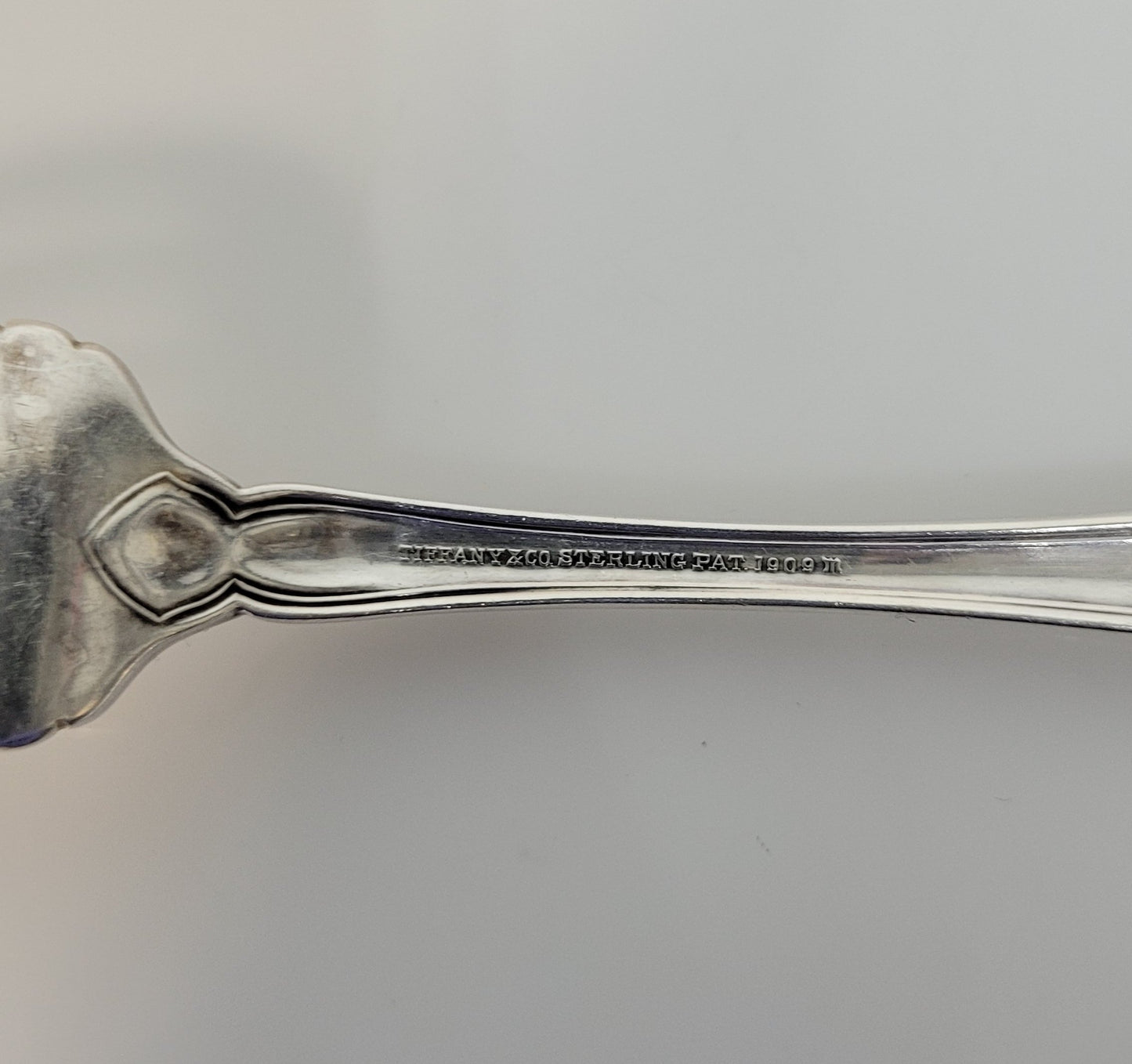 Designer Tiffany & Co Sterling Silver Winthrop Cold Meat Fork