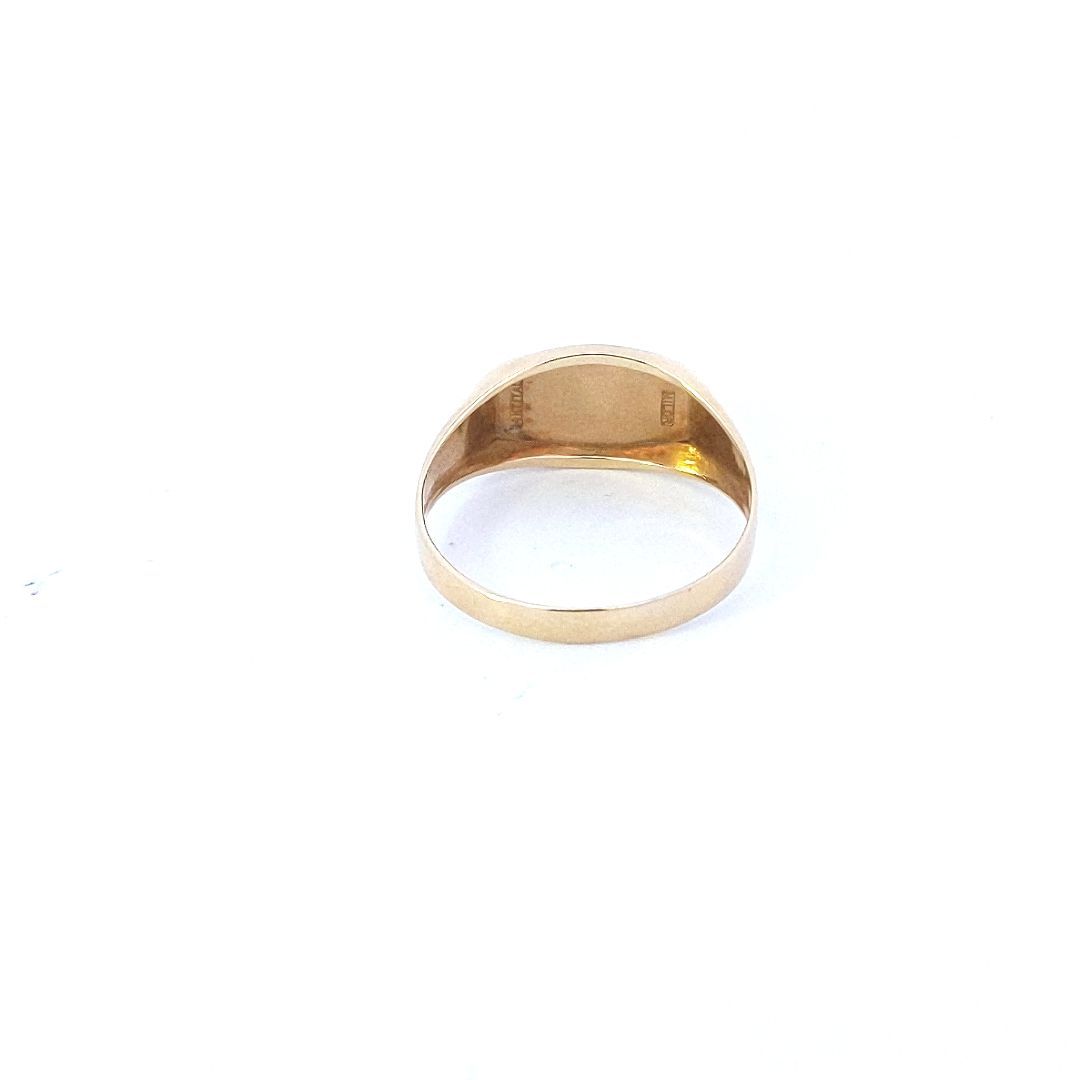 Vintage $330 14K Yellow Gold Signet Ring