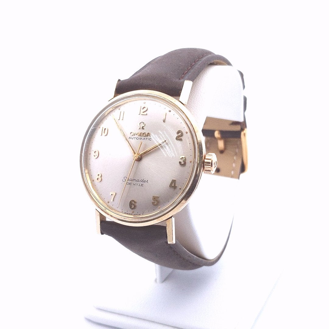 Vintage 14K Gold Filled Omega Seamaster DeVille Automatic Watch