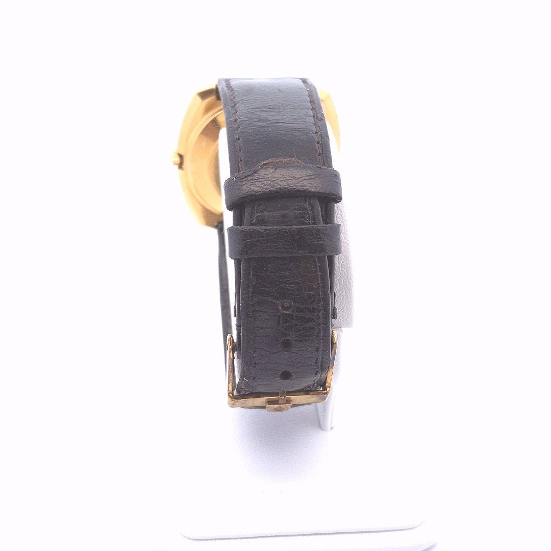 Vintage Omega DeVile 1970s Gold Plated Automatic Watch