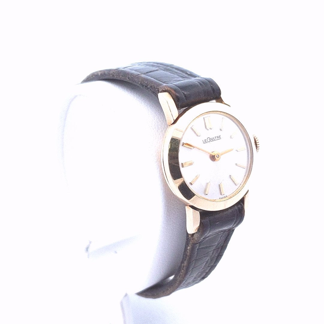 Vintage $300 10K Gold Filled Le Coultre Manual Wind Watch