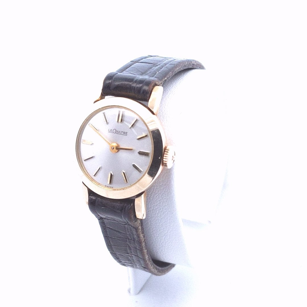 Vintage $300 10K Gold Filled Le Coultre Manual Wind Watch