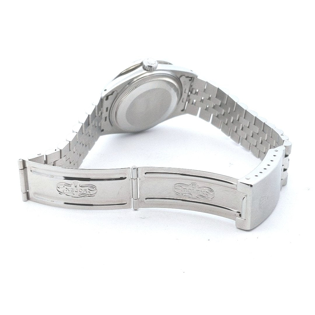 Designer $10800 Stainless Steel Iced Out Rolex Datejust Diamond Watch