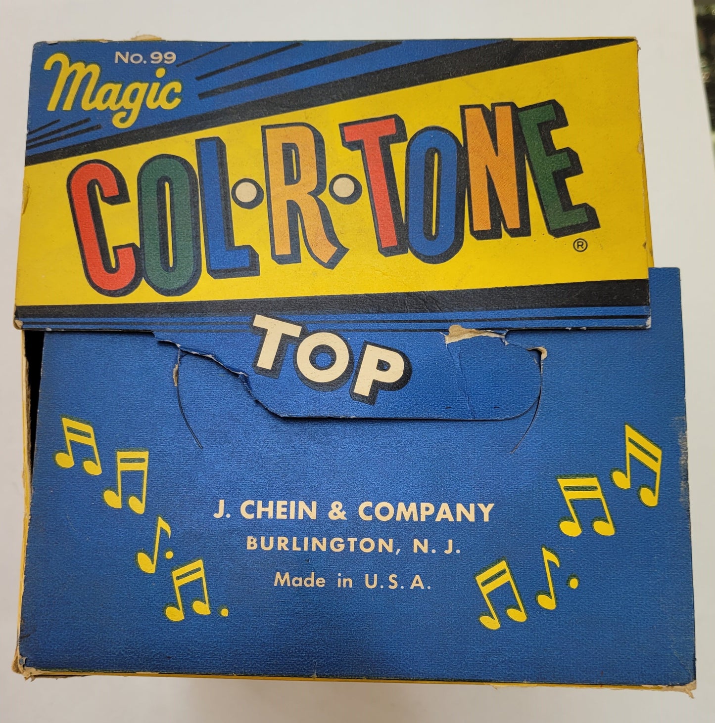 Col-R-Tone Top Toy