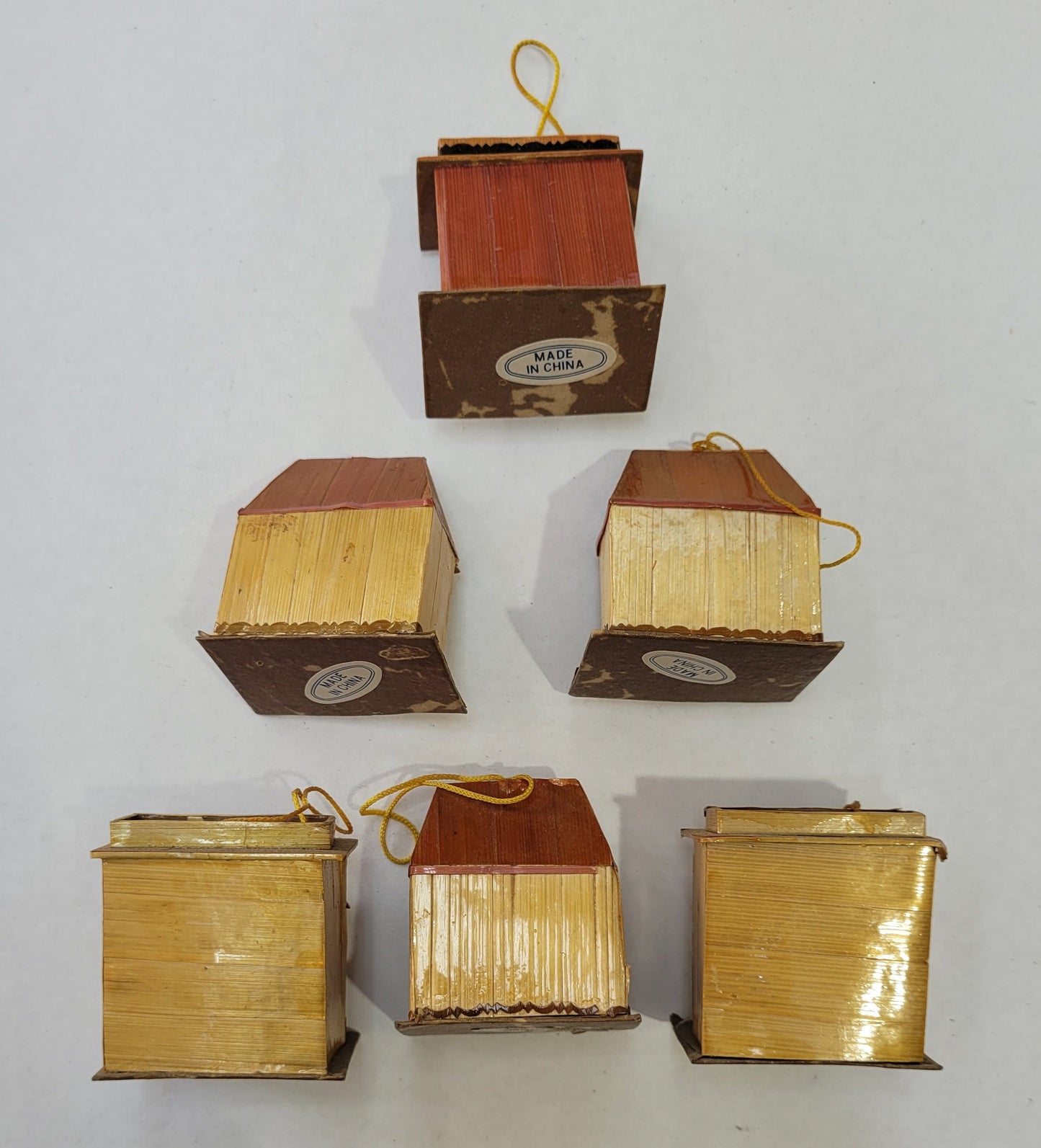 Miniature House Wooden Ornaments