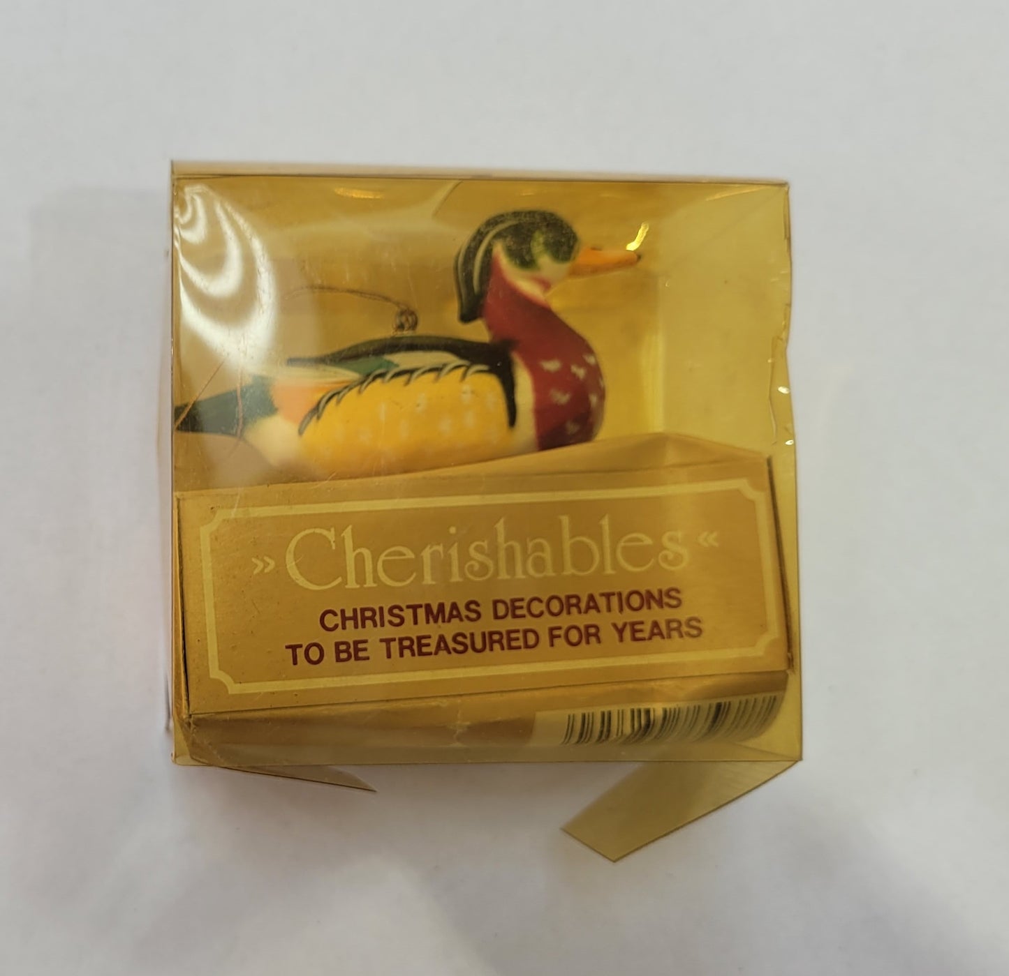 Cherishables Wood Duck Ornament