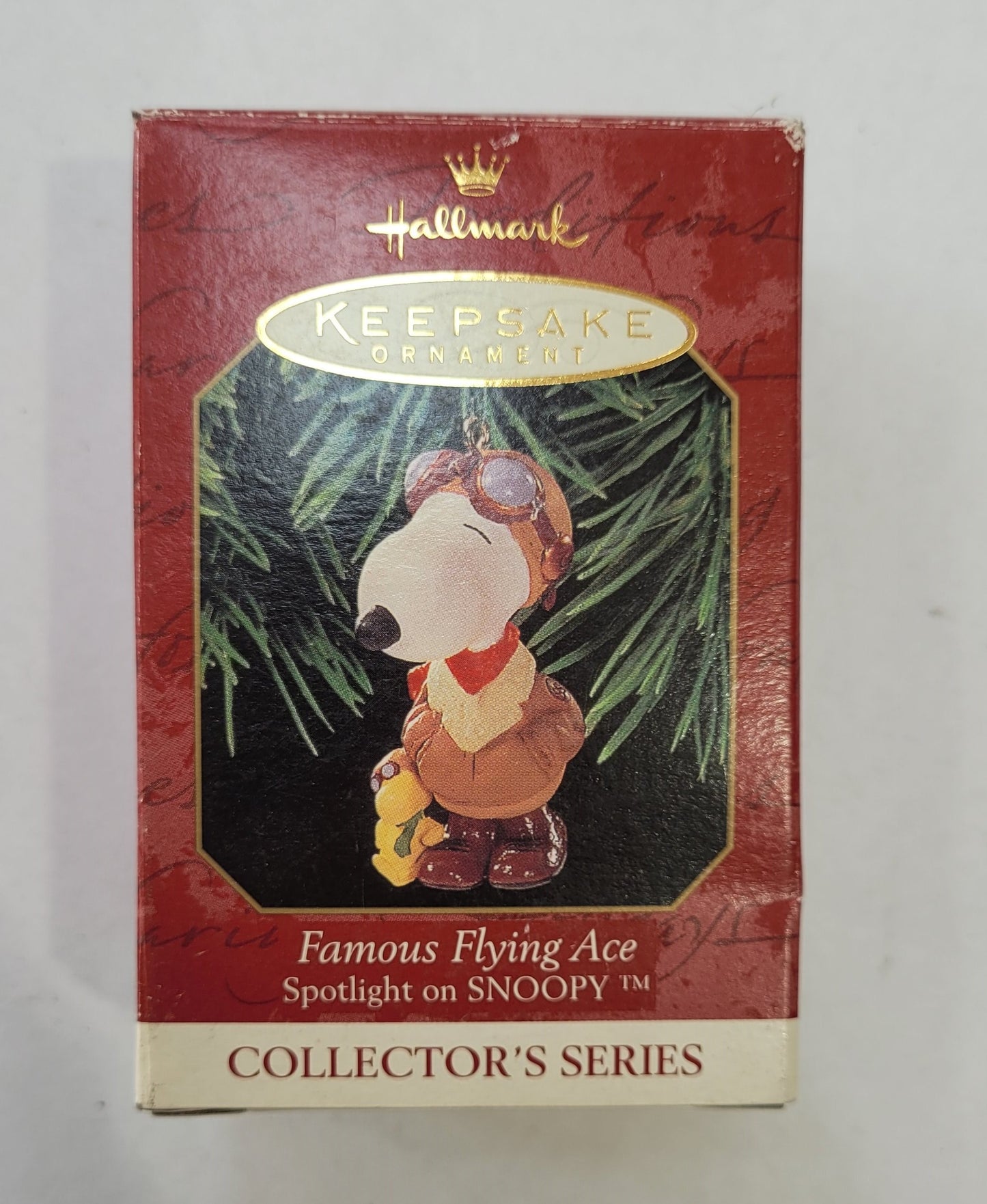 "Famous Flying Ace: Snoopy" Hallmark Ornament