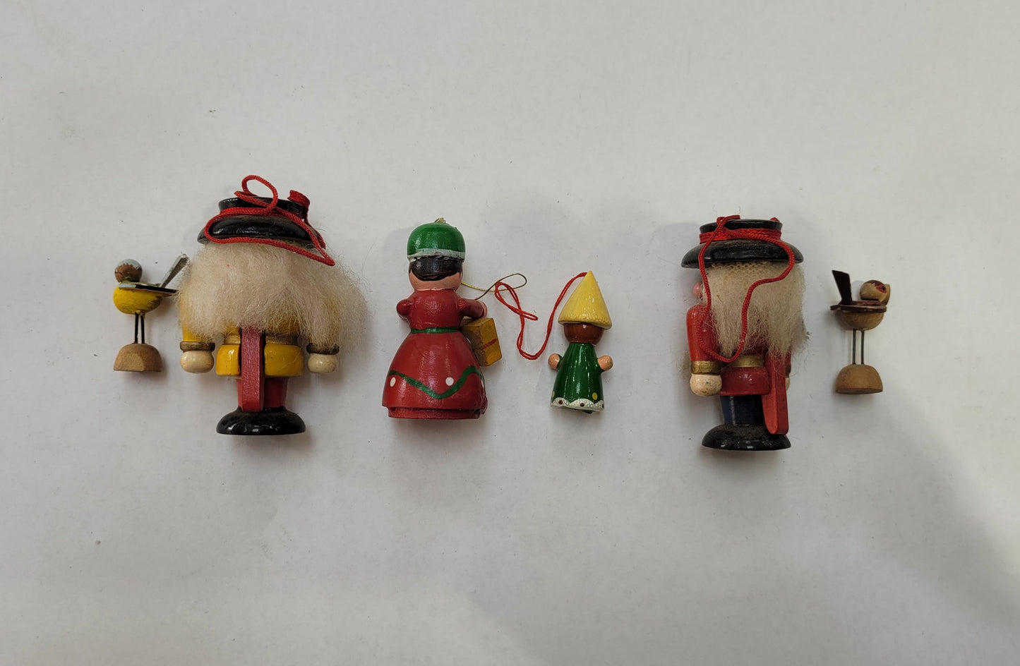 Wooden Ornament Lot