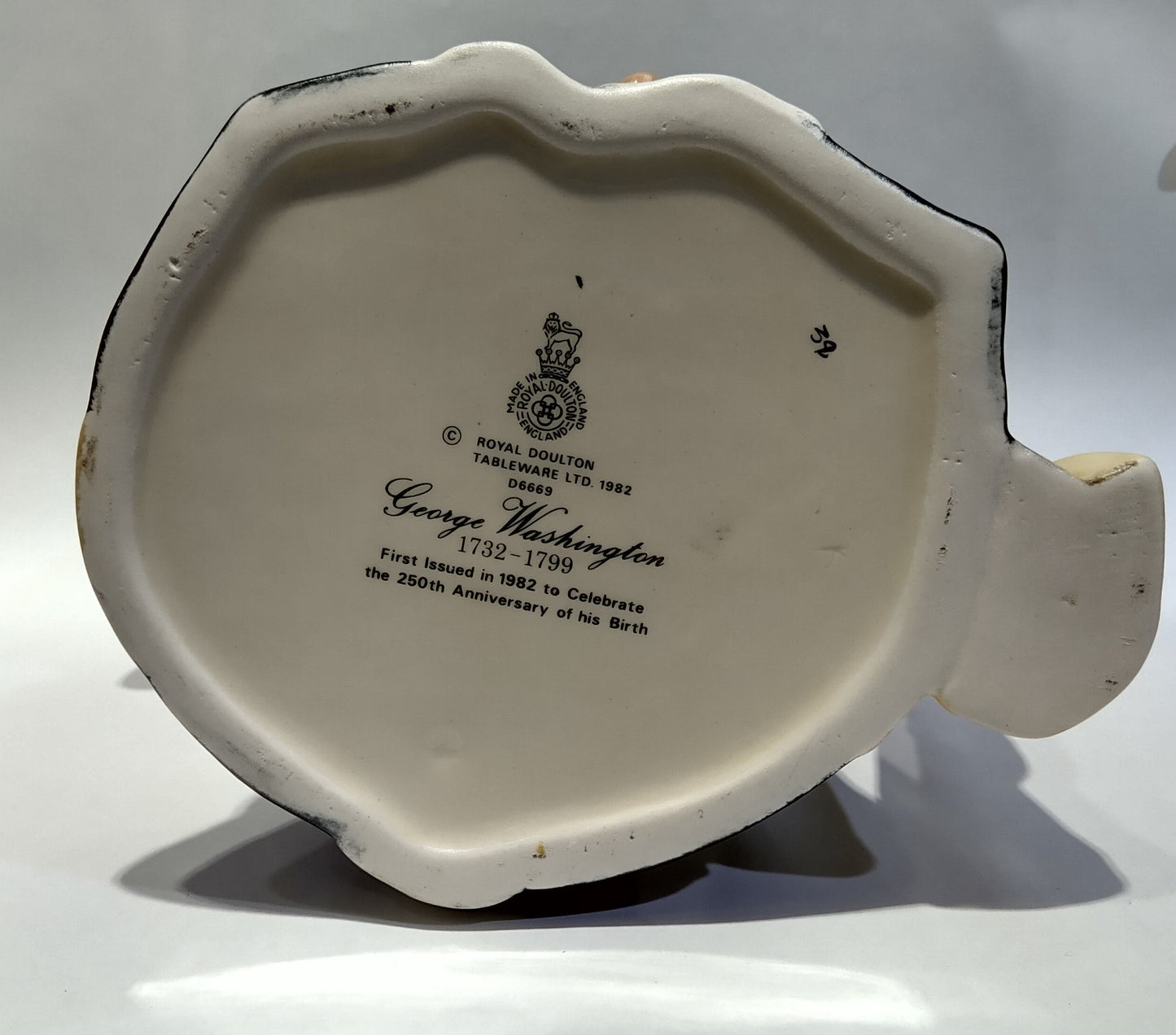 "George Washington" Royal Doulton Toby Jug Mug D6669