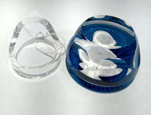 "Joan of Arc" Baccarat with stand