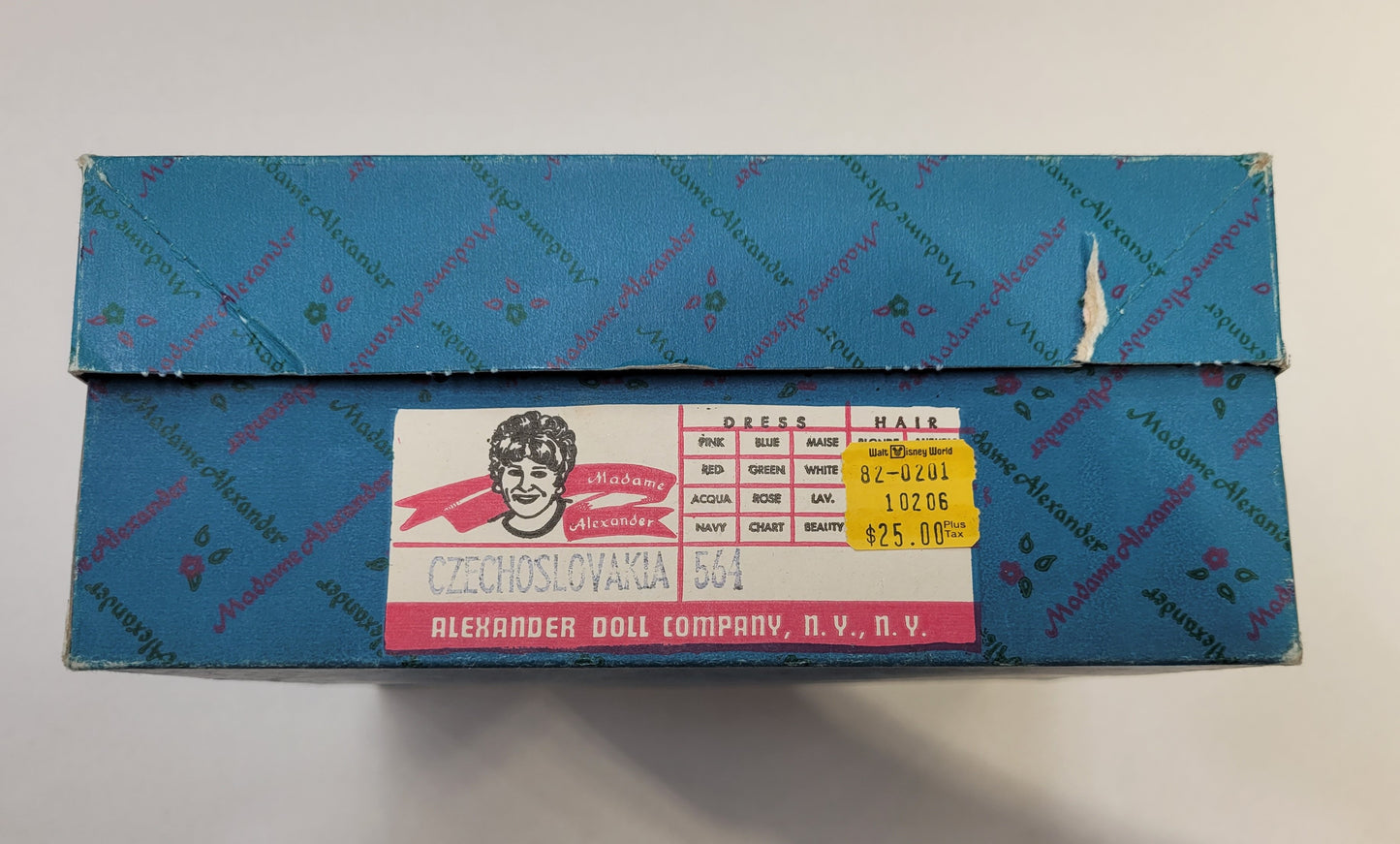 "Czechoslovakia" 564 Madame Alexander Doll