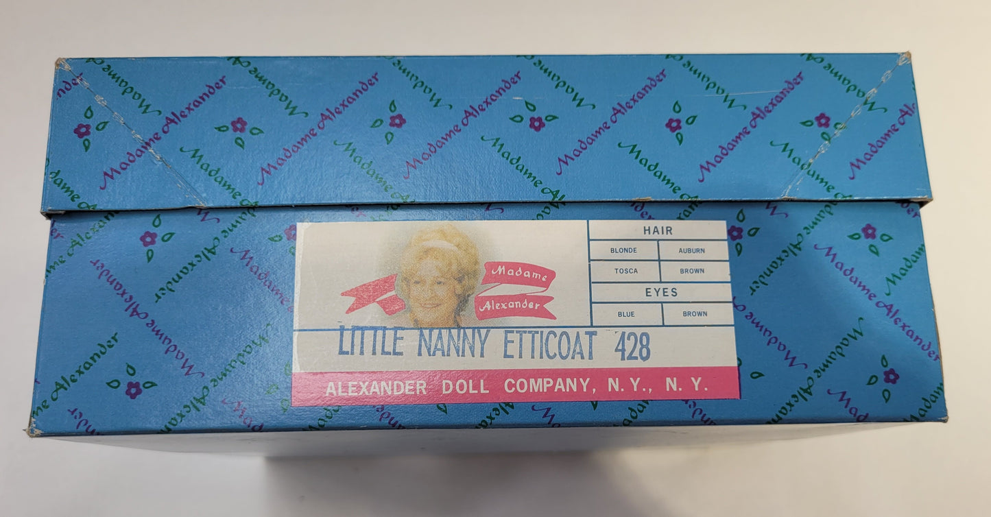 "Little Nanny Etticoat" 428 Madame Alexander Doll