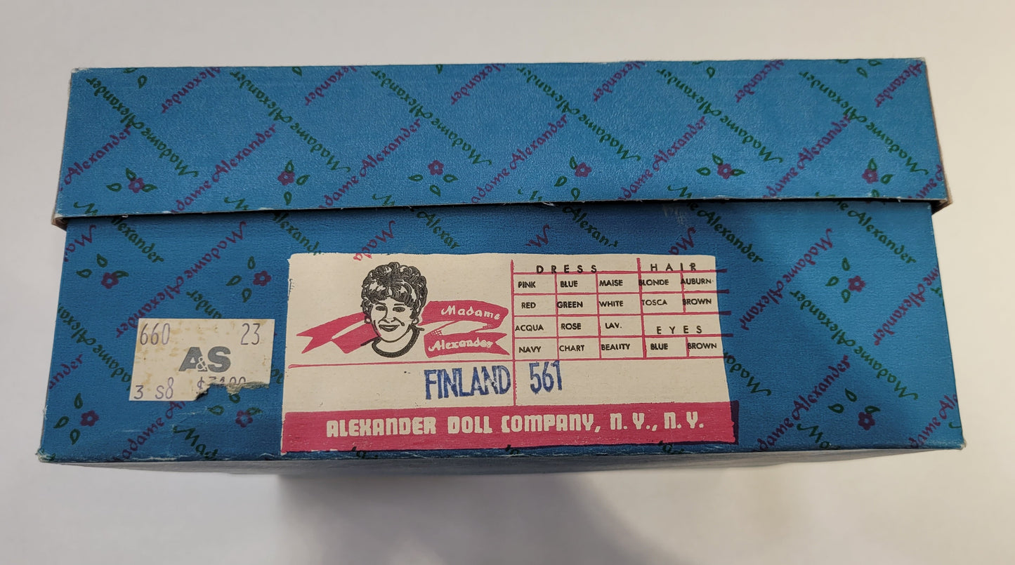 "Finland" 561 Madame Alexander Doll